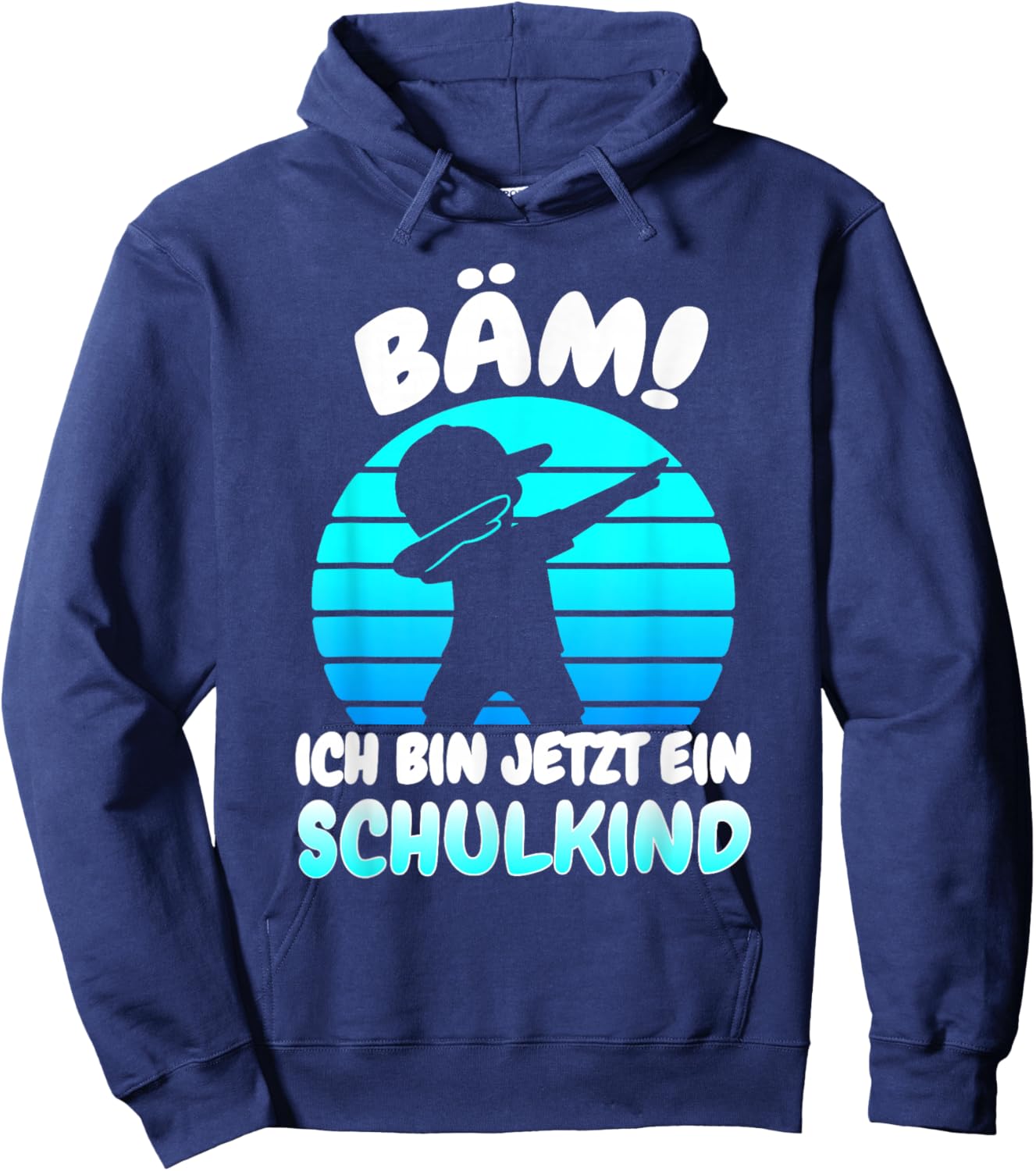Einschulung 2026 Bäm Ich Bin Jetzt EIN Schulkind 2026 Hoodie - Hoodie | Navy