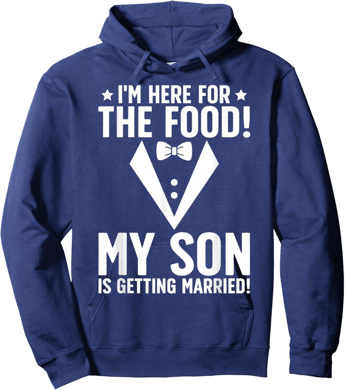 Father of The Groom Funny Groom's Dad of The Groom Dad Hoodie - Hoodie | Navy
