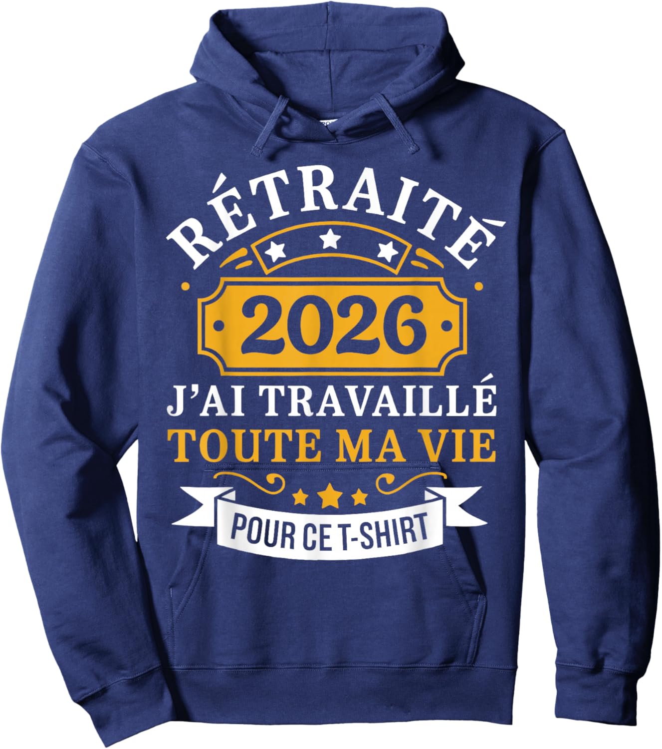 The Legend Retires 2026 Retired 2026 Hoodie - Hoodie | Navy