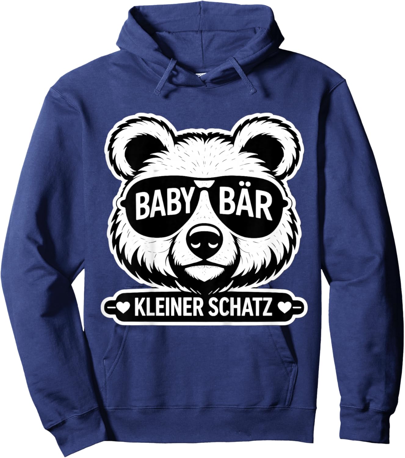 Baby Bär Kinder – Kleiner Schatz Shirt Hoodie - Hoodie | Navy