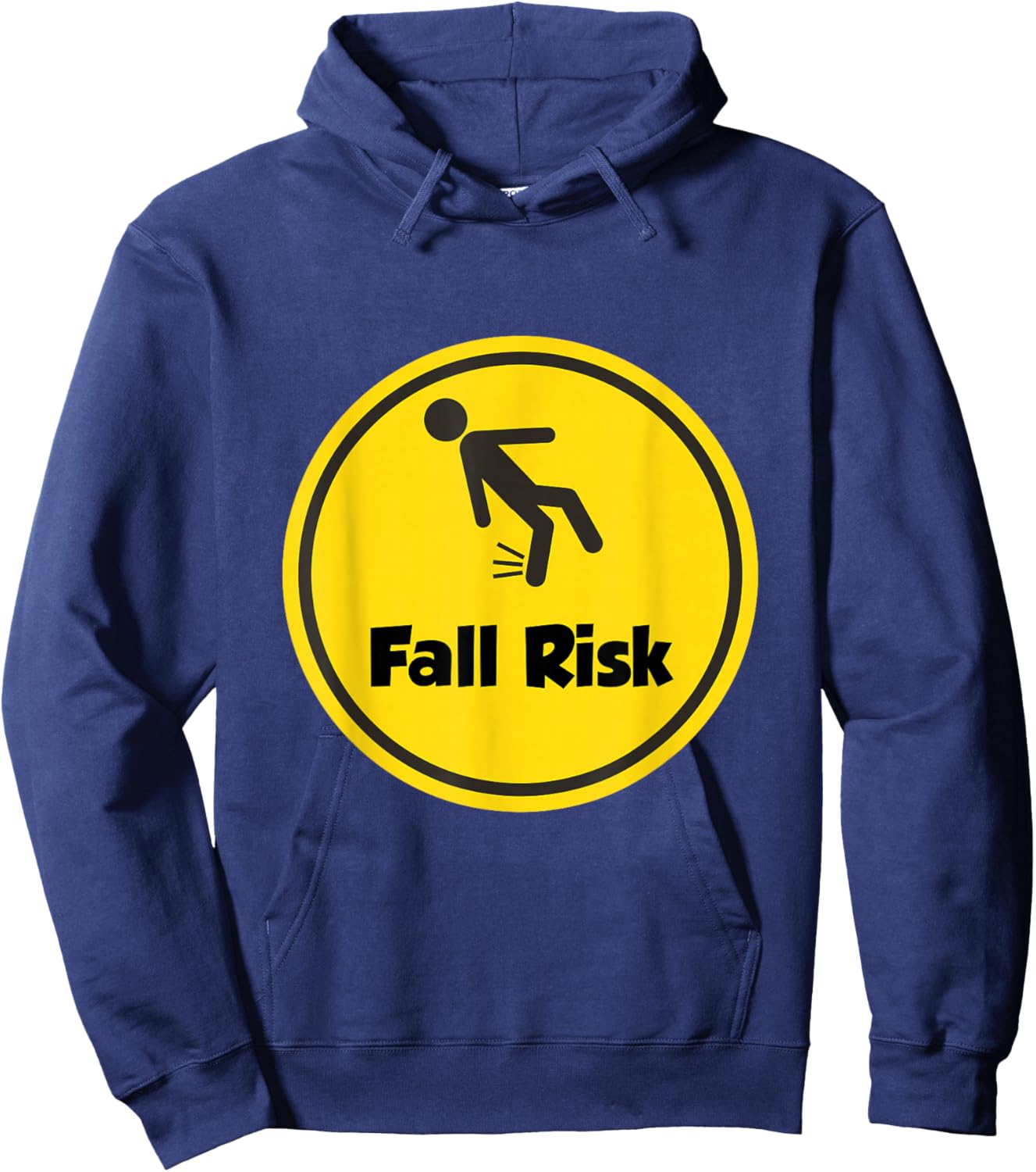 Fall Risk Balance Issues Funny Fall Risk Hoodie - Hoodie | Navy