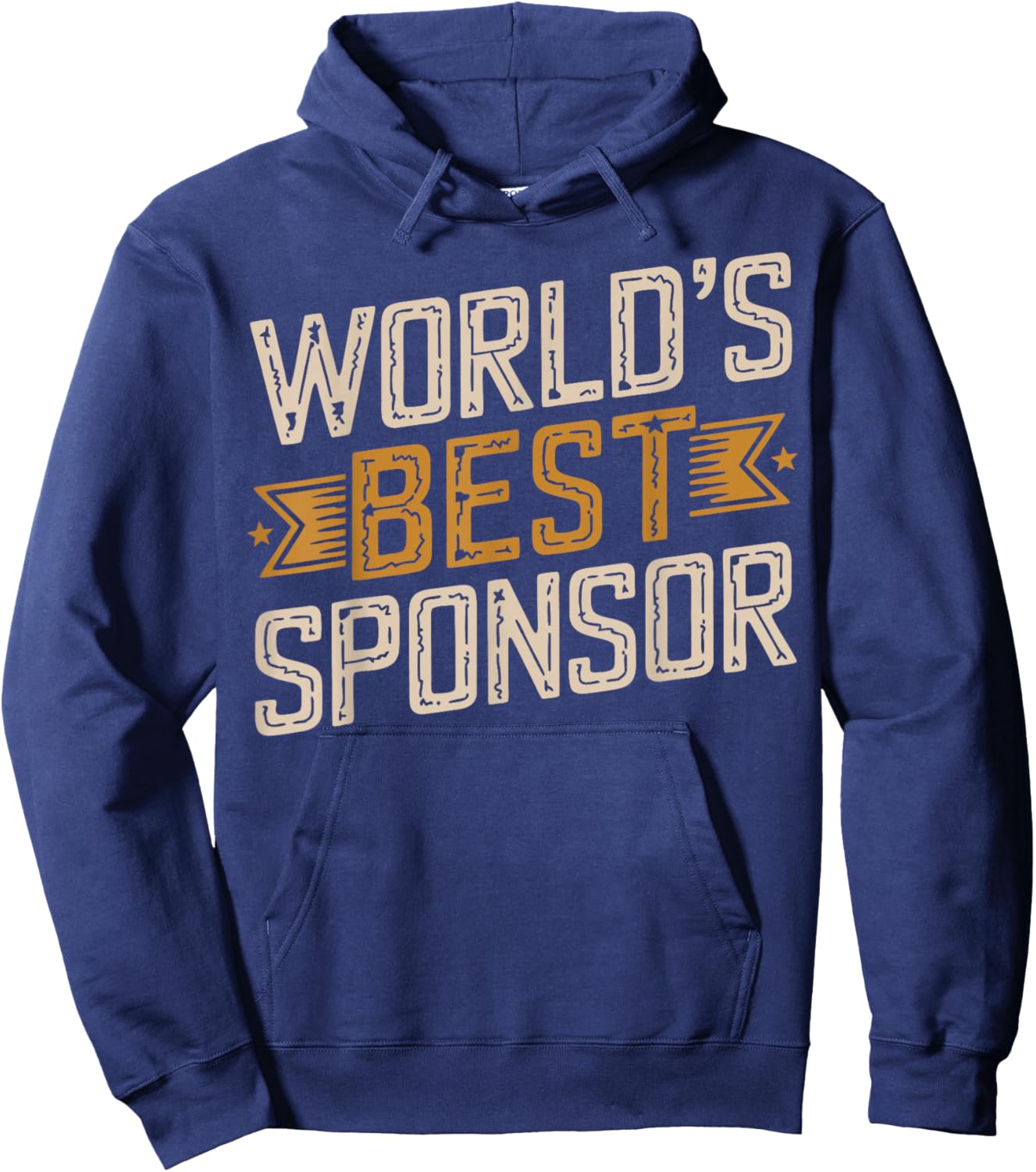 AA Sponsor World's Best Sponsor Hoodie - Hoodie | Navy