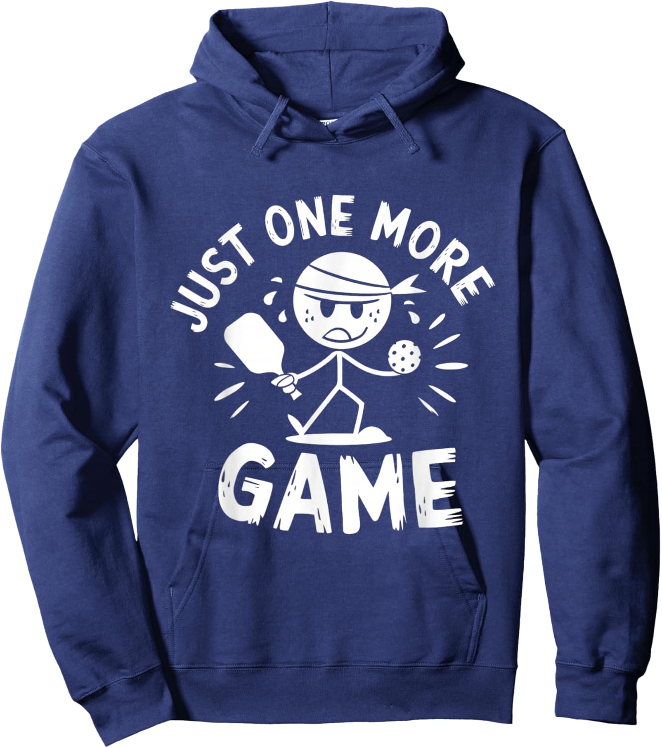 Just One More Game Pickleball Hoodie - Hoodie | Navy