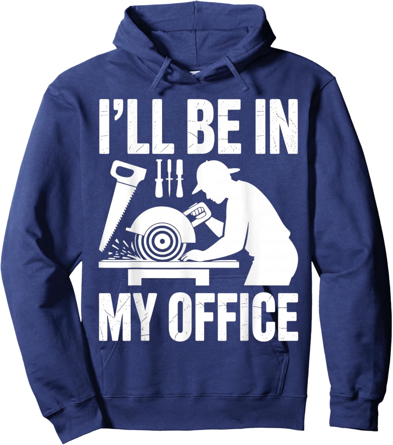 Cool Woodworker Design Women Woodworking Woodworker Hoodie - Hoodie | Navy