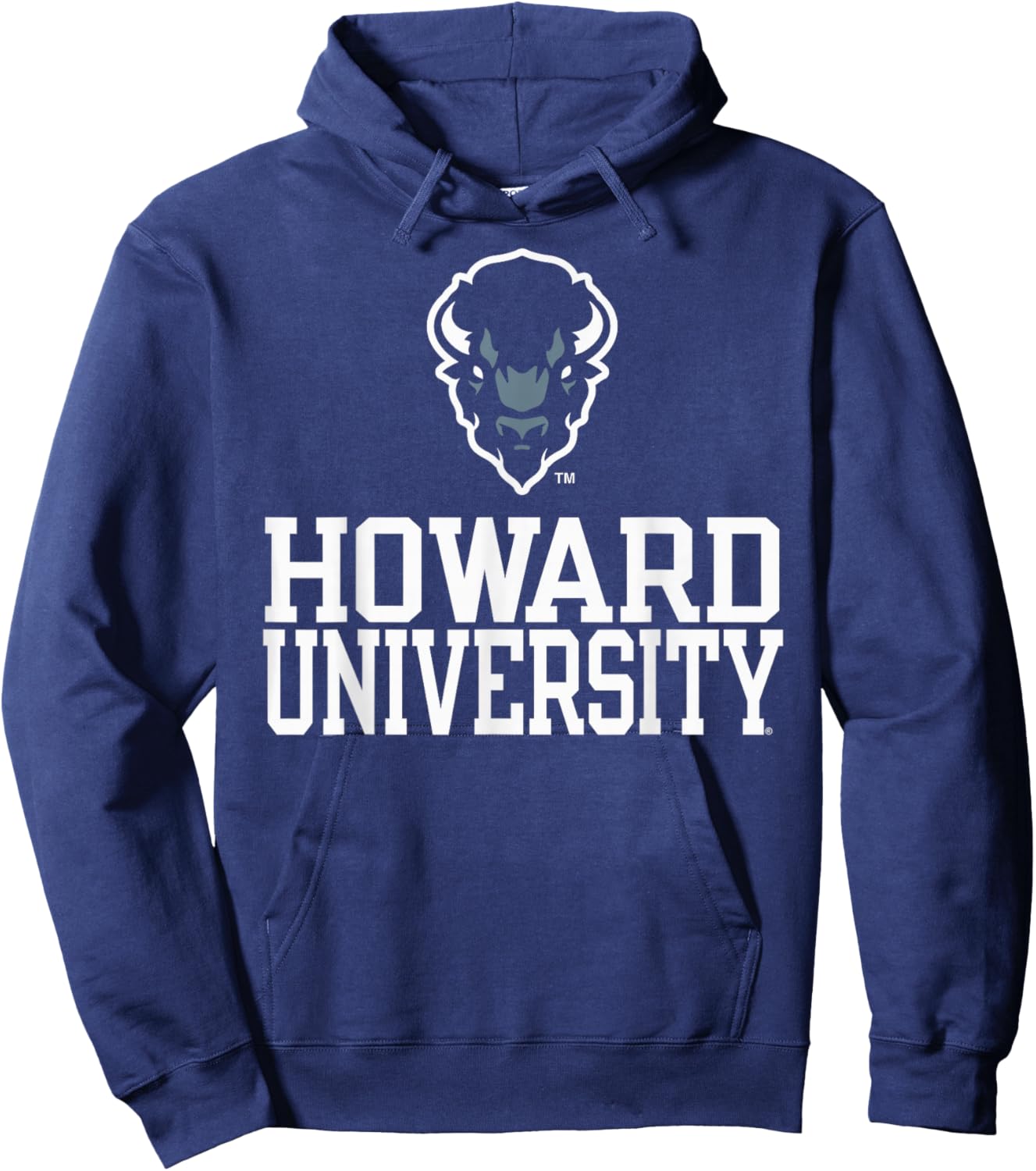 Howard Bison Sportsmanship Navy Officially Licensed Hoodie - Hoodie | Navy