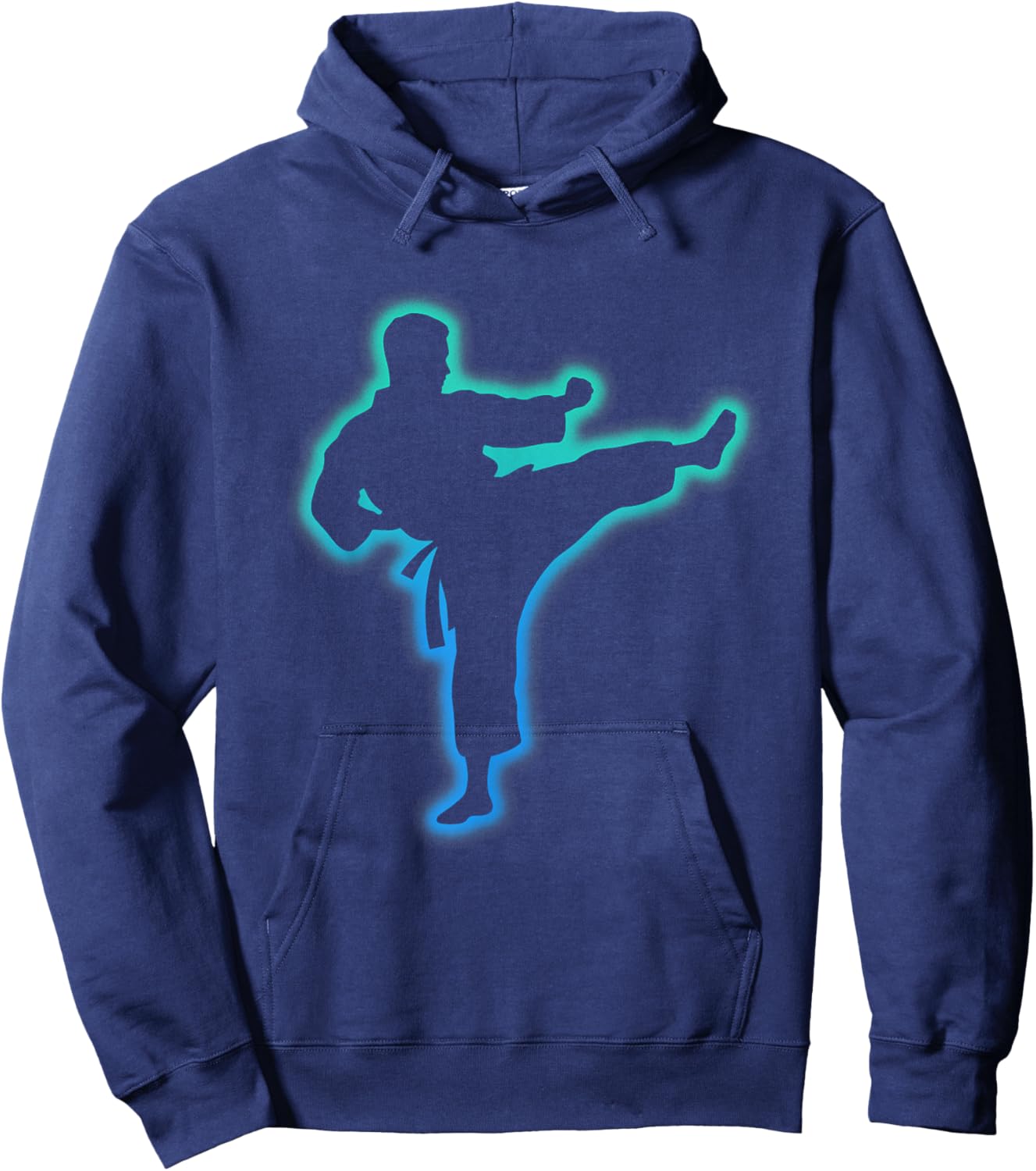 Taekwondo Apparel Martial Arts Shirt Kids Men Boys Karate Hoodie - Hoodie | Navy