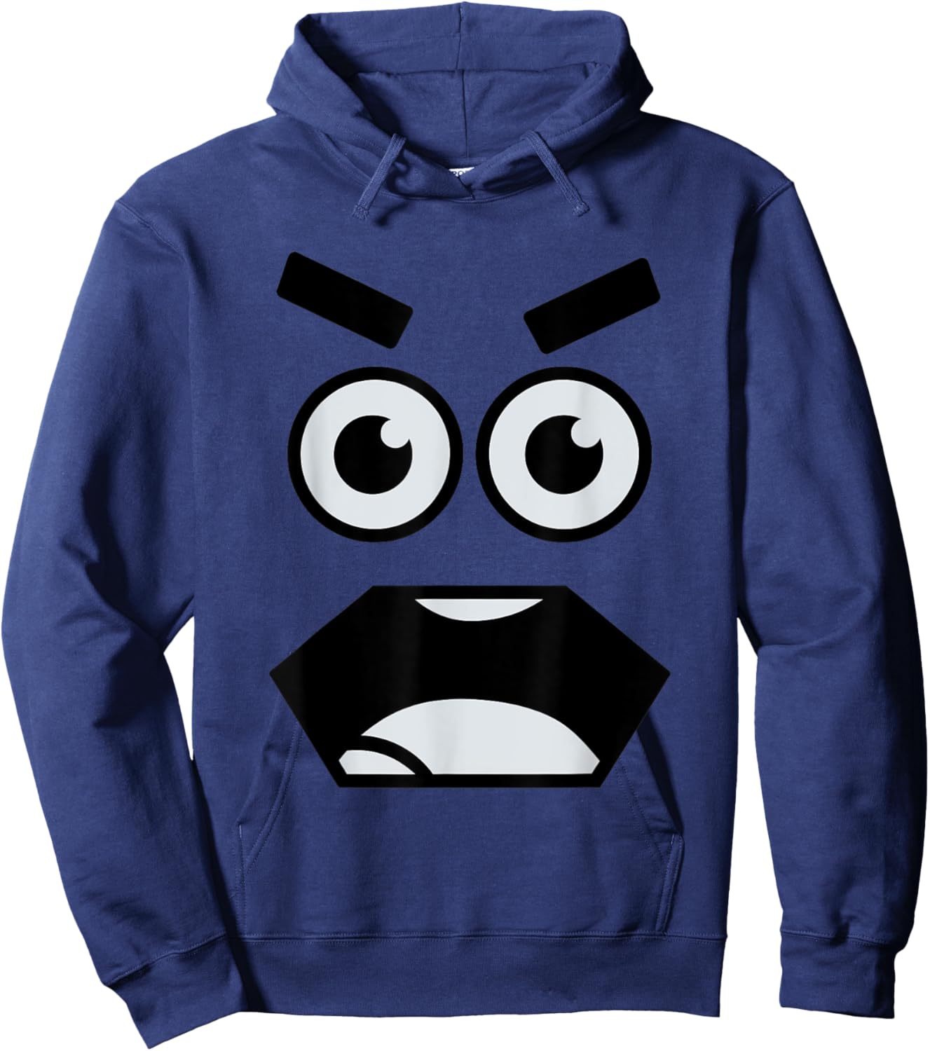 Creepy Carrots Face Halloween Costume for Kids and Adult Hoodie - Hoodie | Navy