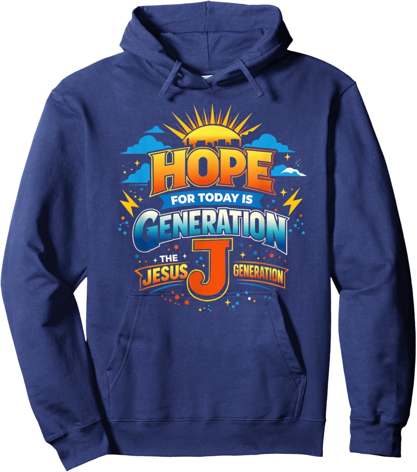 Hope for Today is Generation J Hoodie - Hoodie | Navy