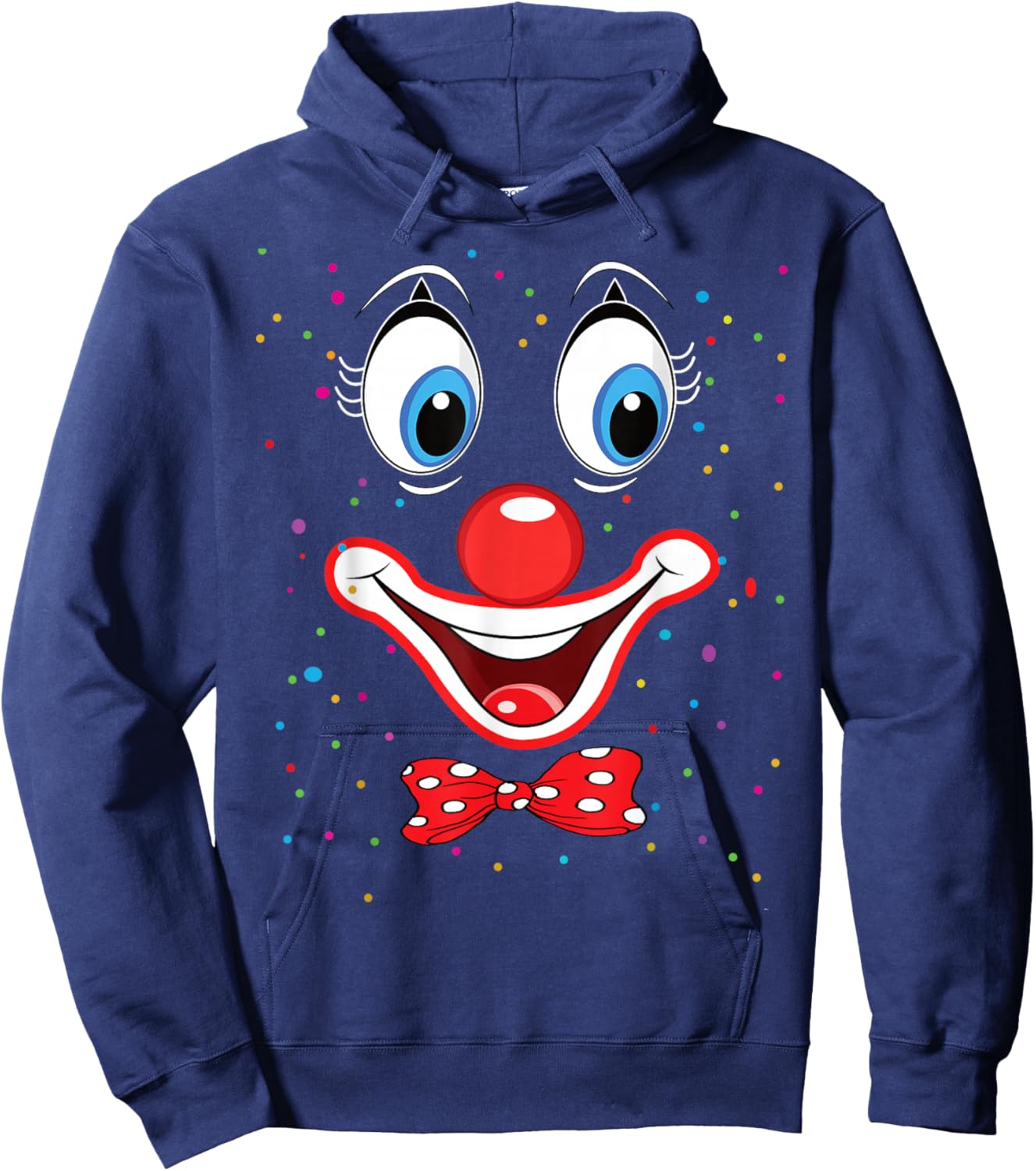 Funny Clown Costumes for Children Carnival Costume Fancy Dress Hoodie - Hoodie | Navy