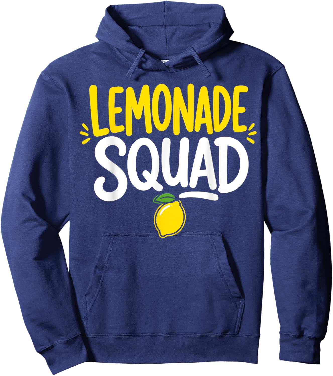 Lemonade Stand Crew Lemonade Squad Hoodie - Hoodie | Navy