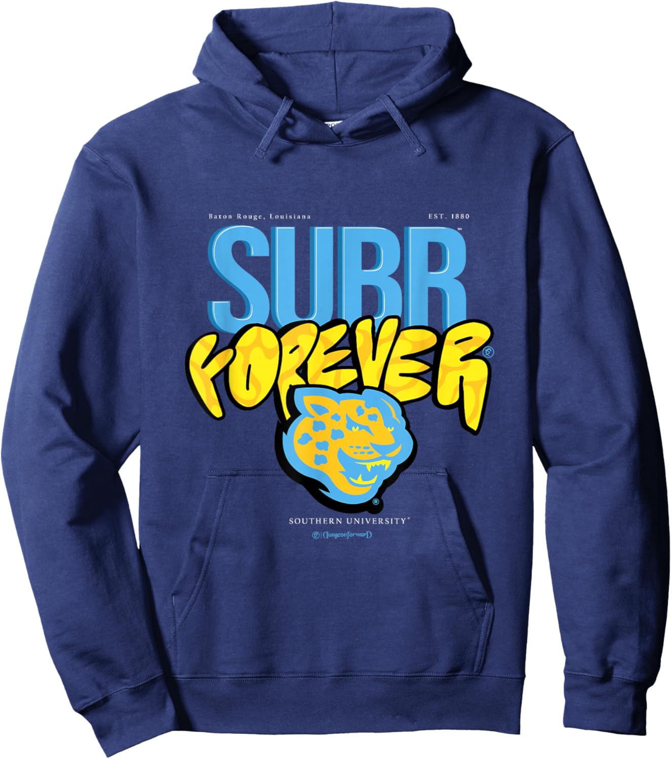 The Yard Essentials - Southern University - SU Forever HBCU Hoodie - Hoodie | Navy