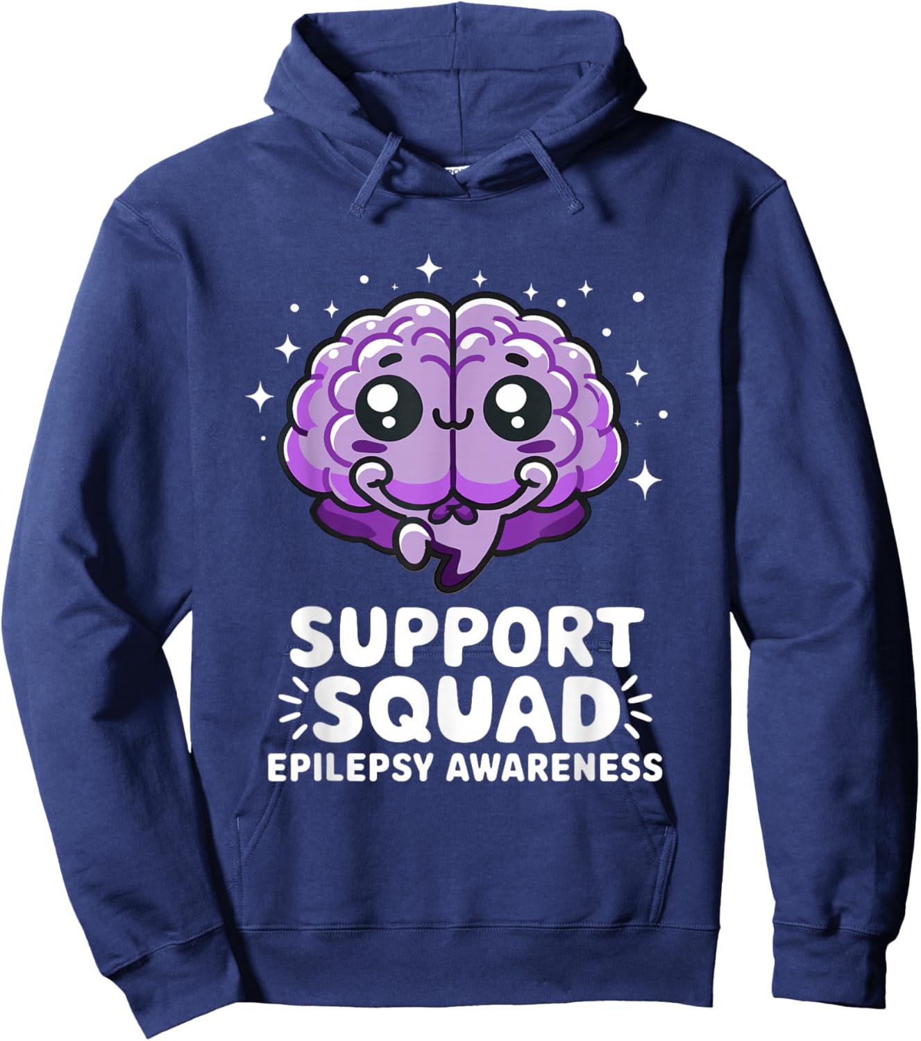 Epilepsy Awareness Squad Team Men Women Boys Girls Kids Hoodie - Hoodie | Navy