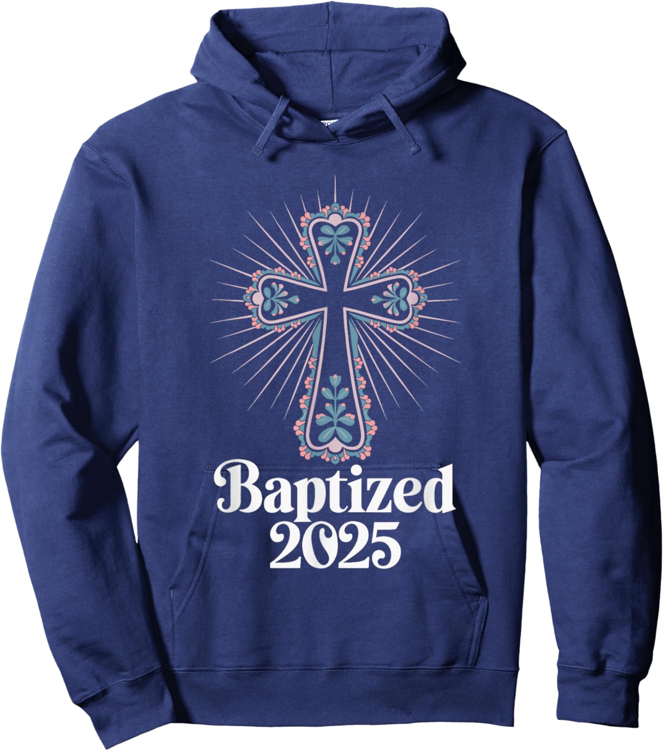 Baptized 2025 Hoodie - Hoodie | Navy
