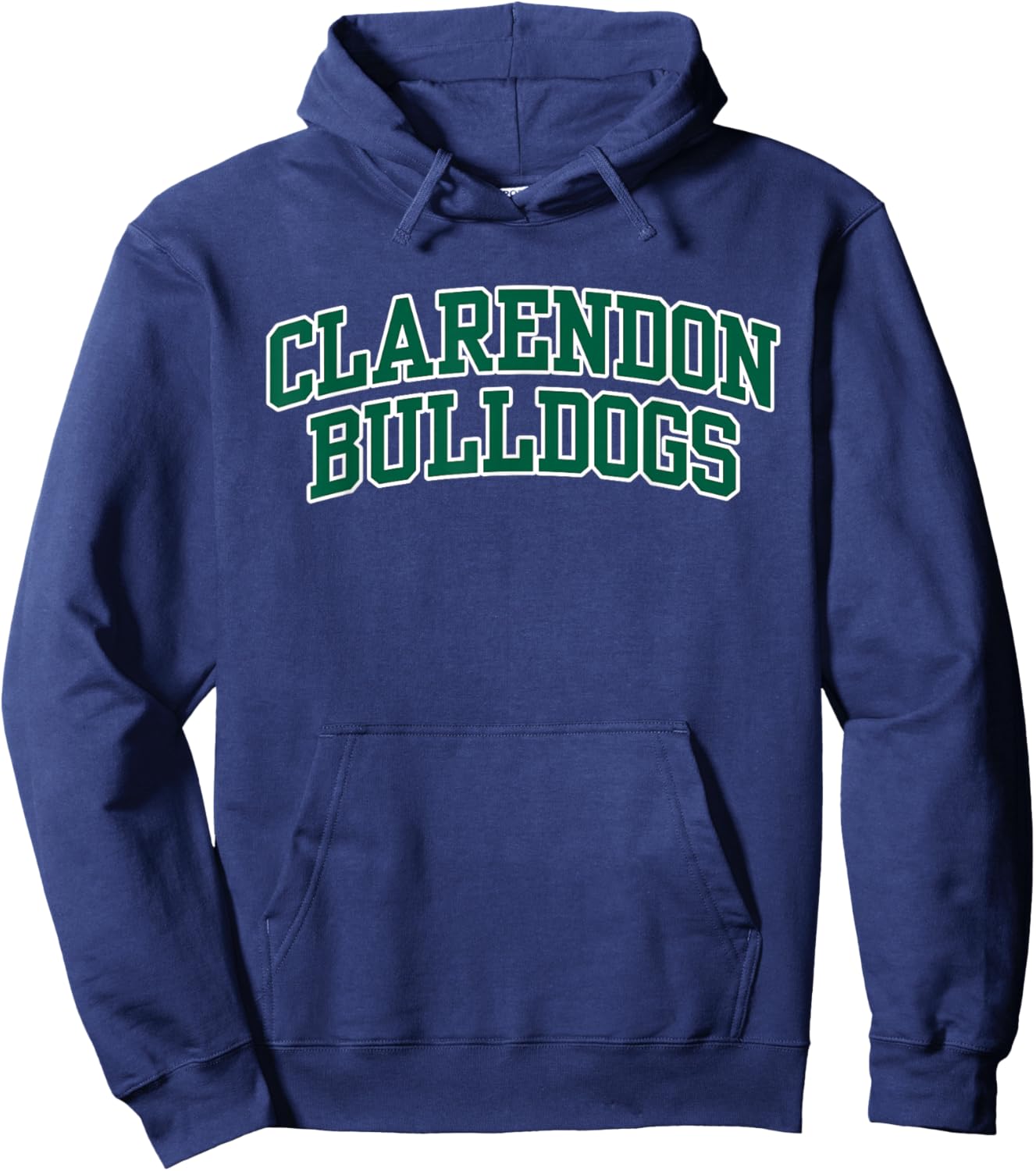 Clarendon College Bulldogs Apparel Sports Fan Hoodie - Hoodie | Navy