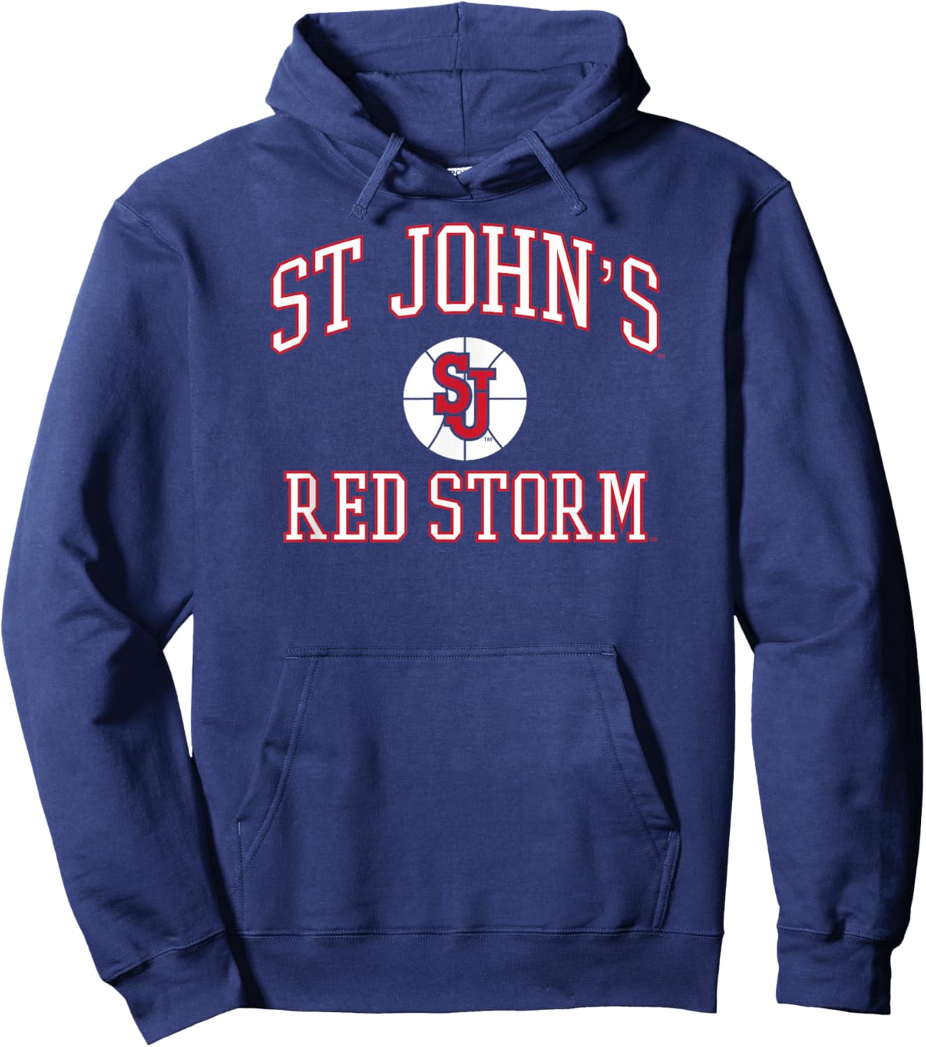 St. John's Red Storm Basketball Screen Navy Hoodie - Hoodie | Navy