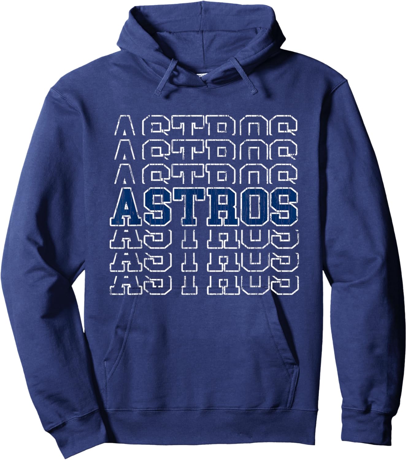 Astros Retro Gift Women Boys Girls Kids Hoodie - Hoodie | Navy