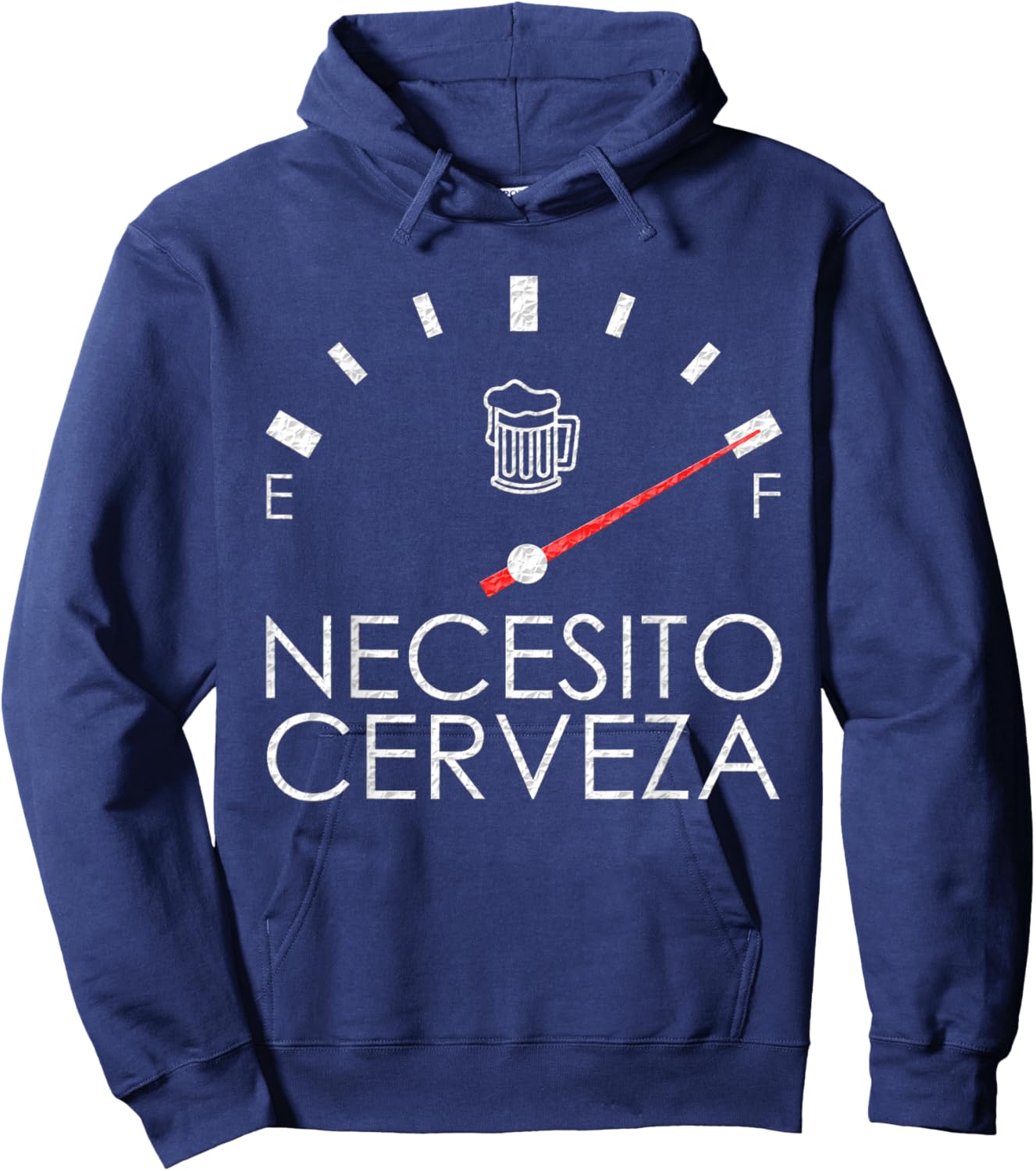 Necesito Cerveza Shirt - Cerveza Hoodie - Hoodie | Navy
