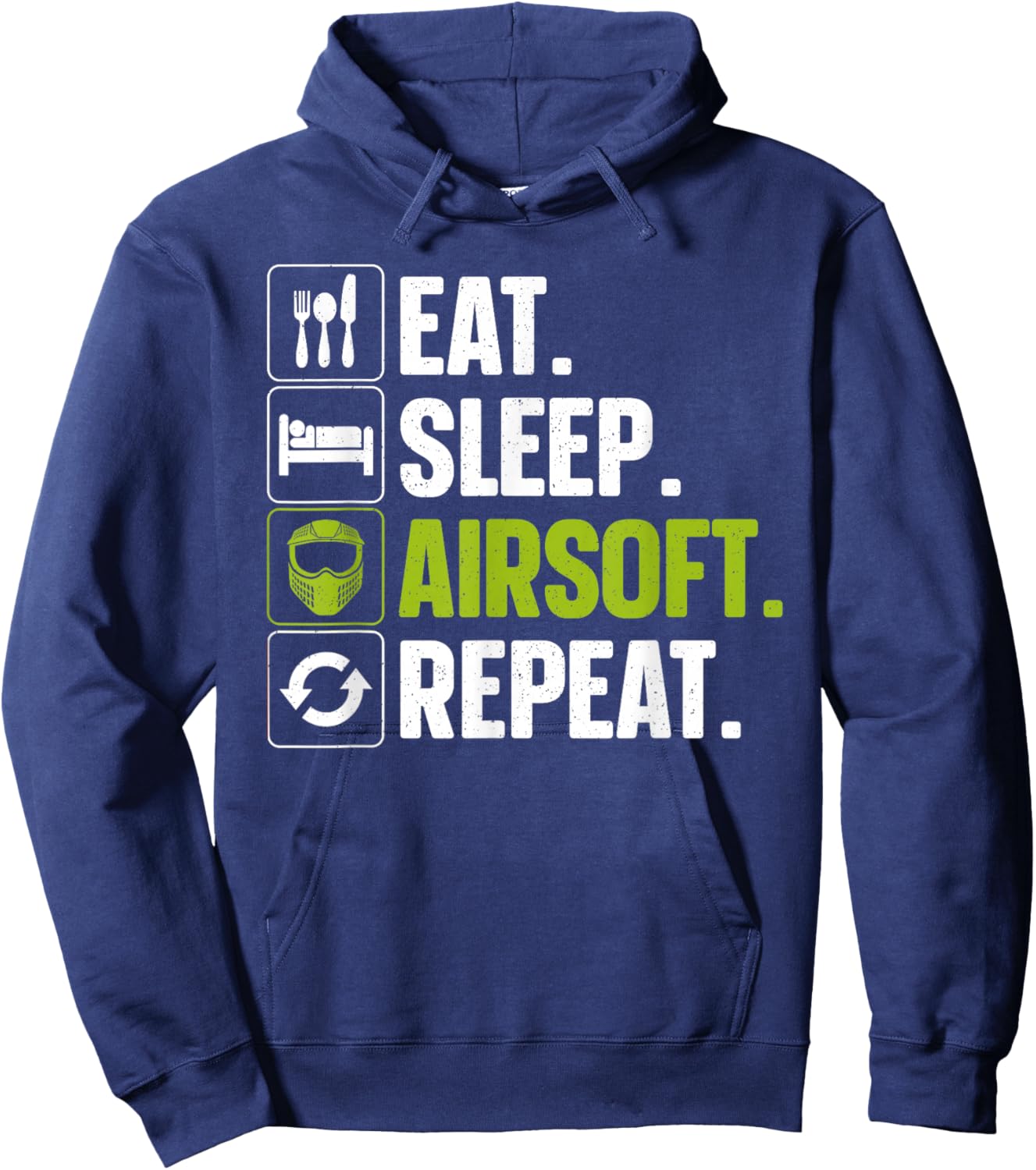 Funny Airsoft Design Women Airsoft Player Airsoft Hoodie - Hoodie | Navy