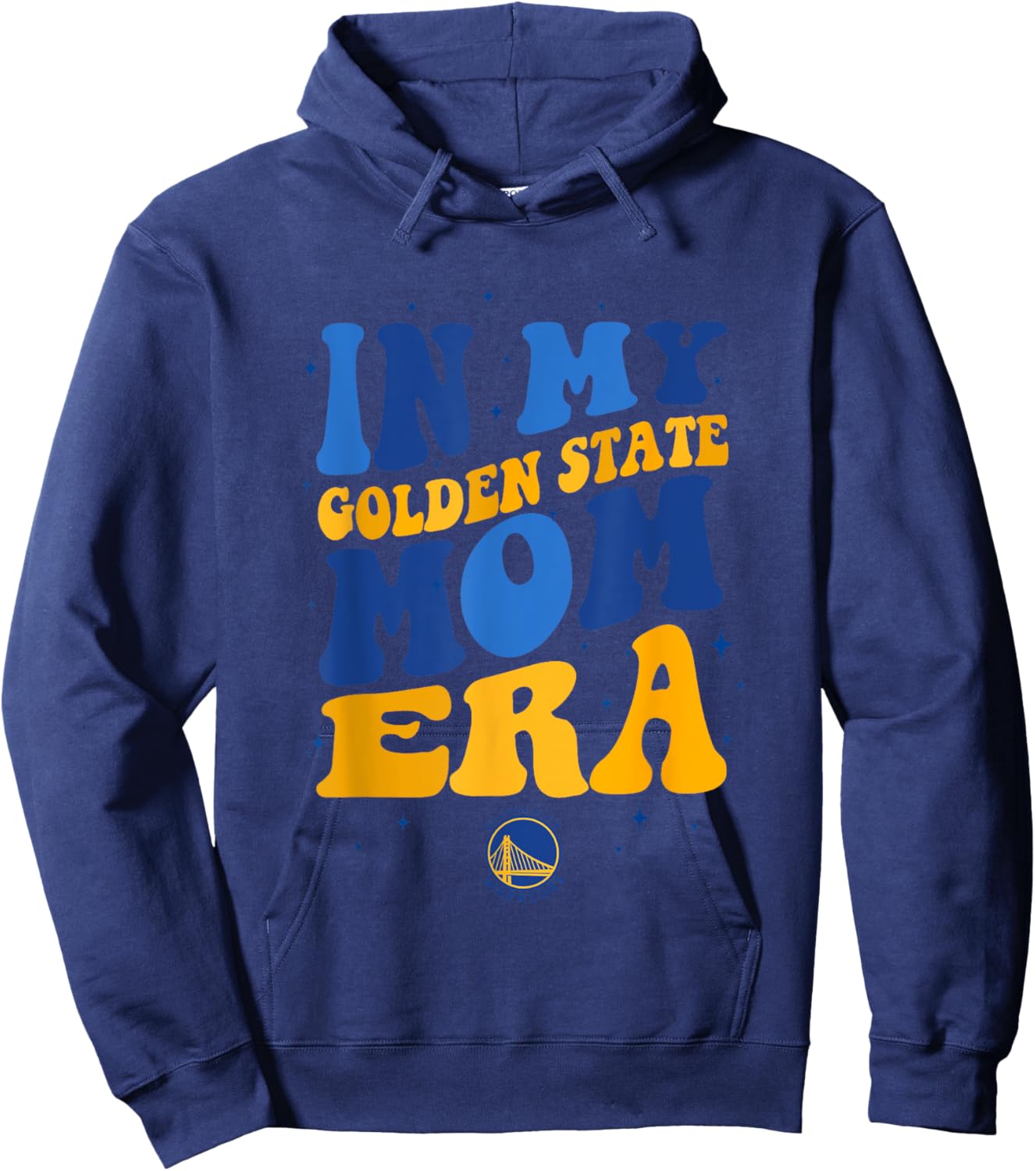 NBA Golden State Warriors In My Golden State Mom Era Hoodie - Hoodie | Navy
