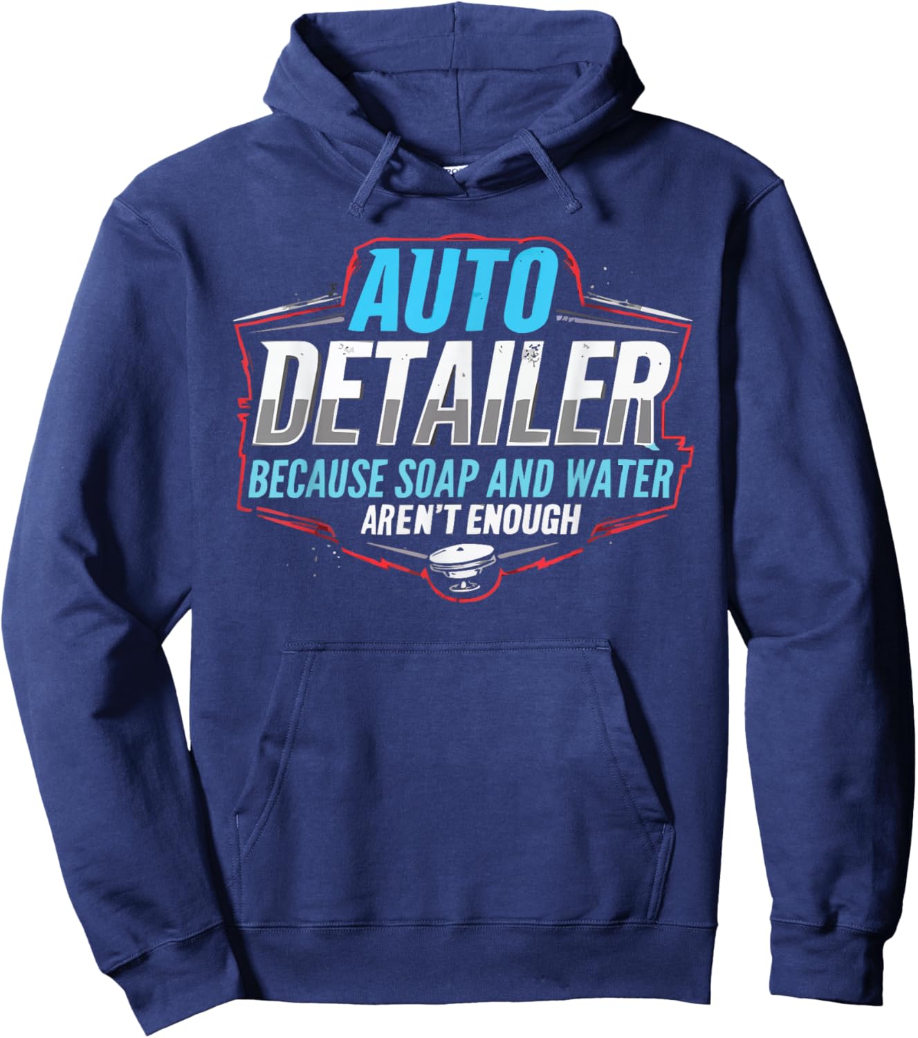 Auto Detailer Vehicle Car Detailer Auto Detailing Hoodie - Hoodie | Navy