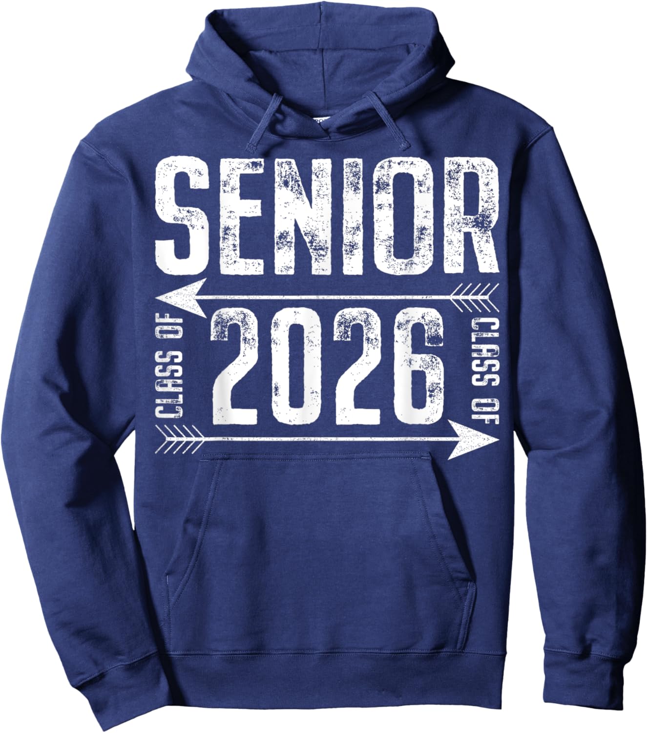 Senior Graduate Class of 2026 Graduation Men Women Gifts Hoodie - Hoodie | Navy
