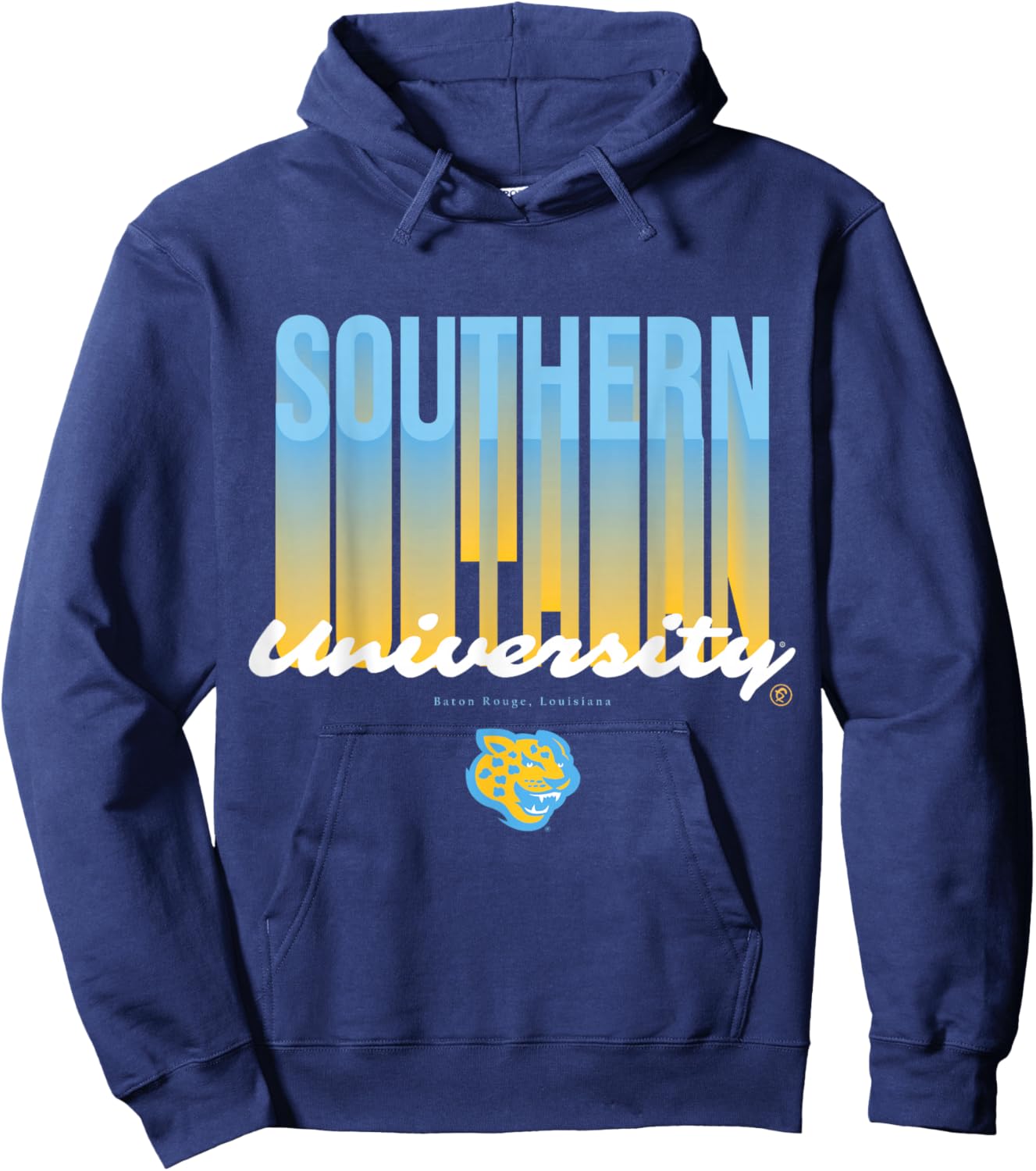 The Yard Essentials - Southern University - SU Fade Hoodie - Hoodie | Navy