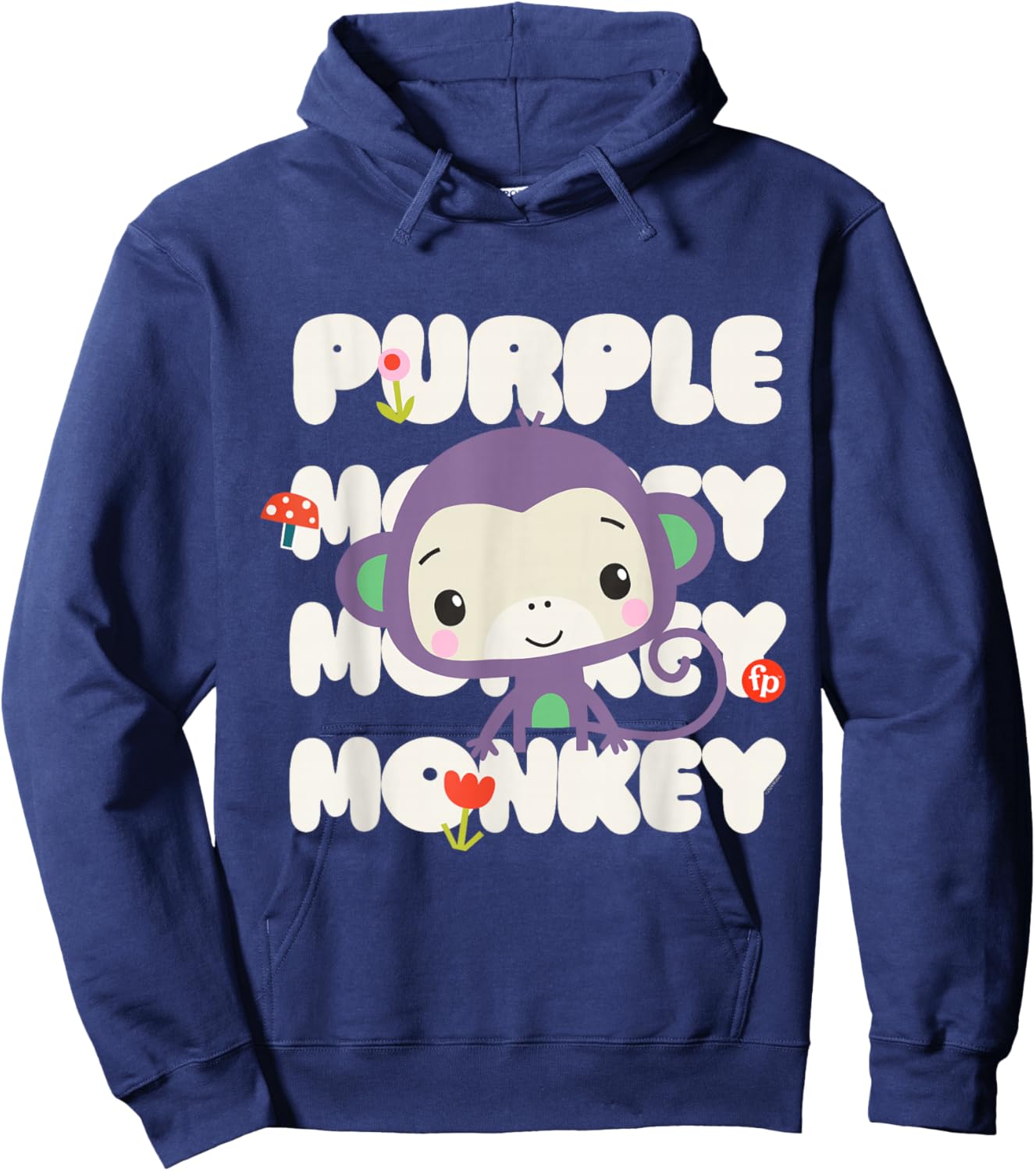 Fisher-Price Purple Monkey Hoodie - Hoodie | Navy