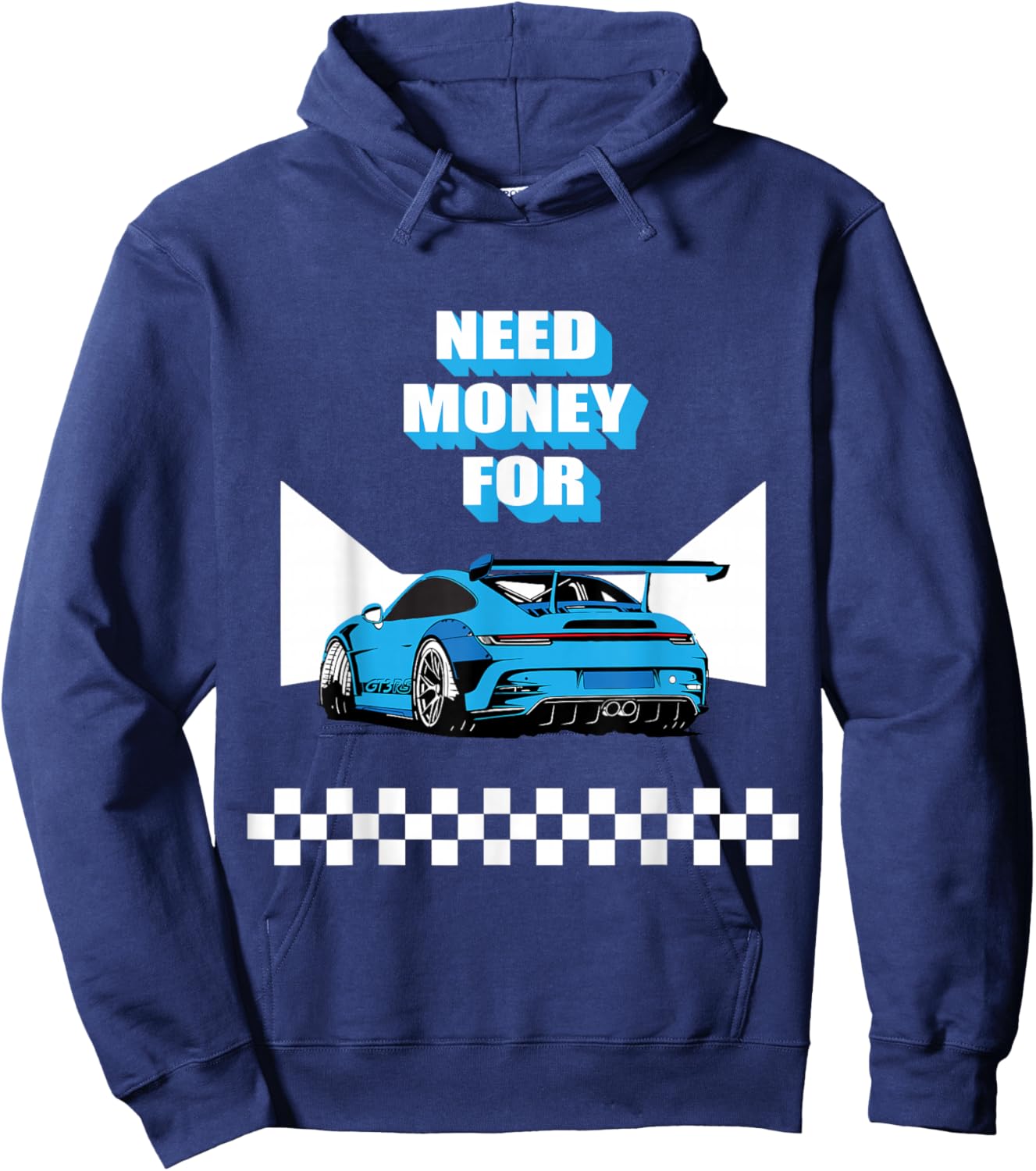 Voiture de Course d'ingénierie 911 GT3 RS SE DRIFTCAR Hoodie - Hoodie | Navy