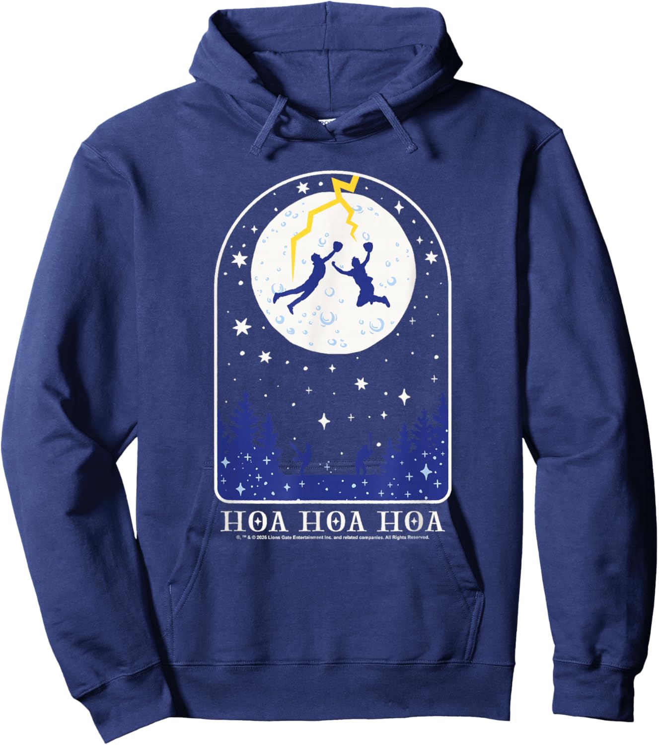 Twilight HOA HOA HOA Vampire Baseball Moonlight Movie Hoodie - Hoodie | Navy