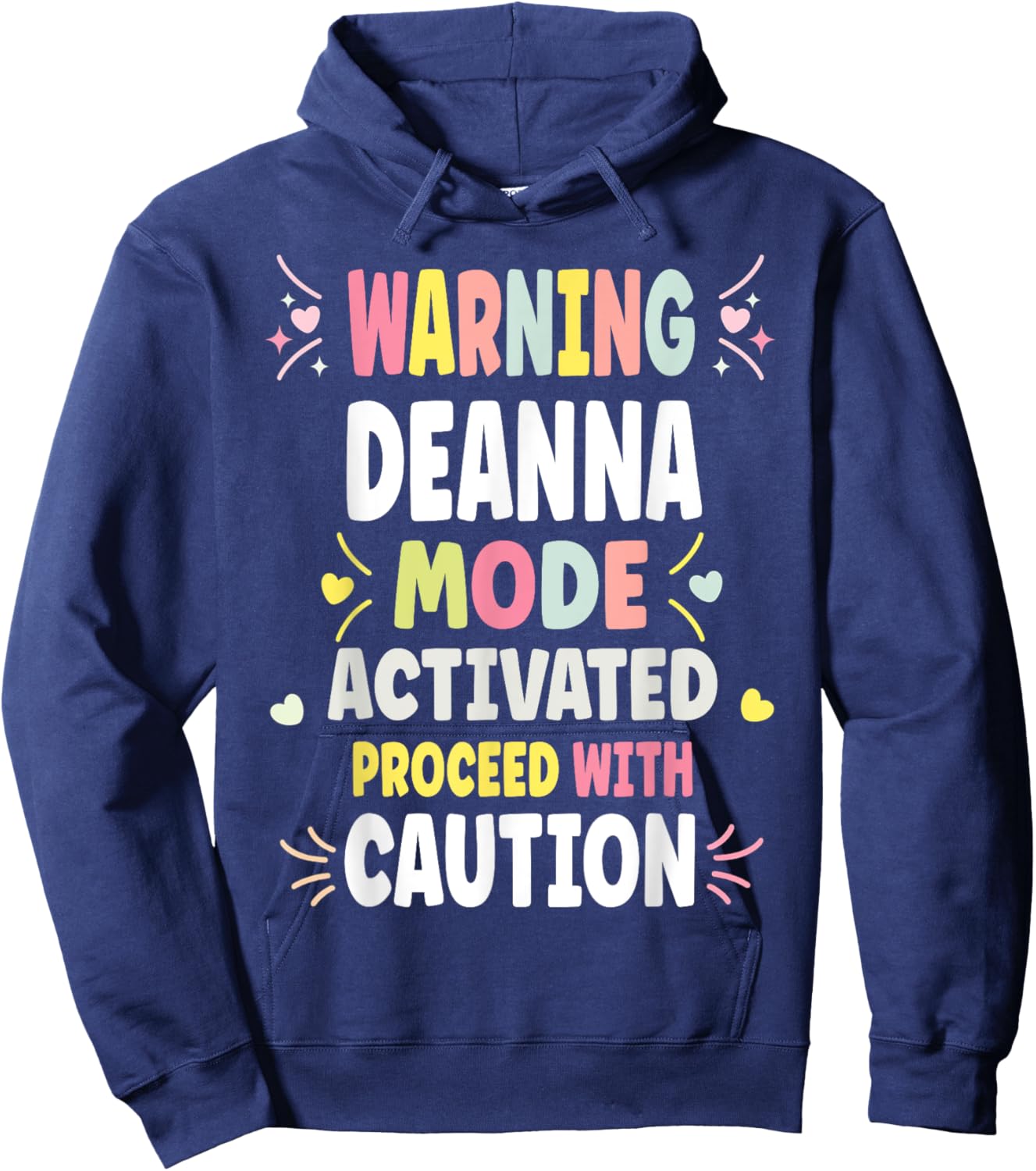 DEANNA Personalized Women's Gift Custom DEANNA Hoodie - Hoodie | Navy