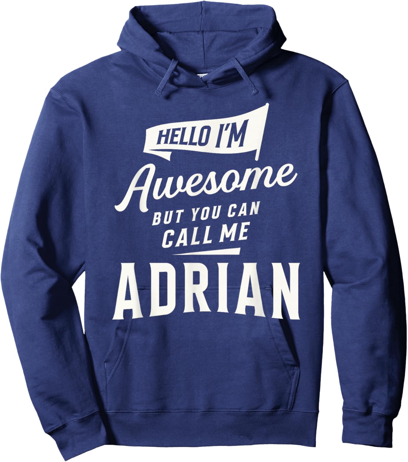 Awesome Adrian Personalized Name Adrian Hoodie - Hoodie | Navy