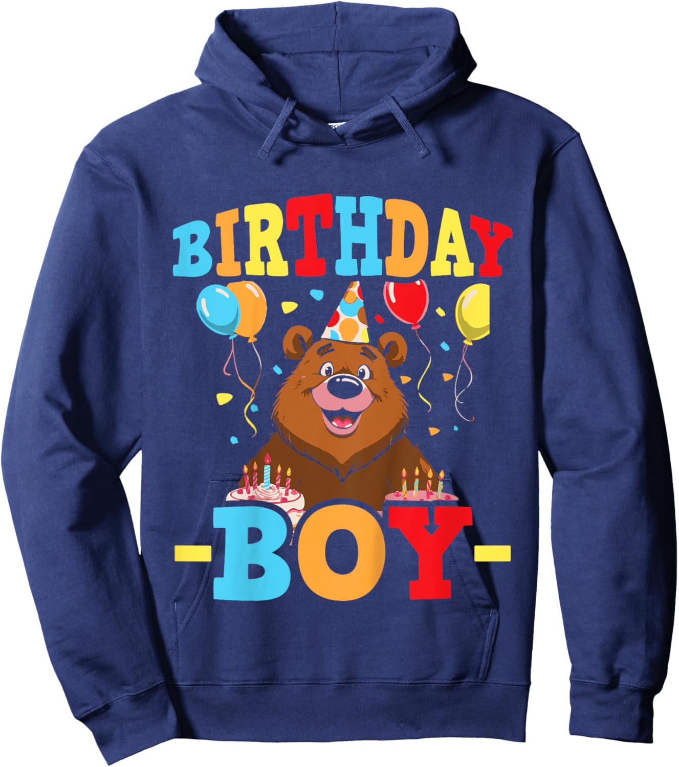 Kids Birthday Boy Lemming Outfit for Gamers and Animal Lovers Hoodie - Hoodie | Navy