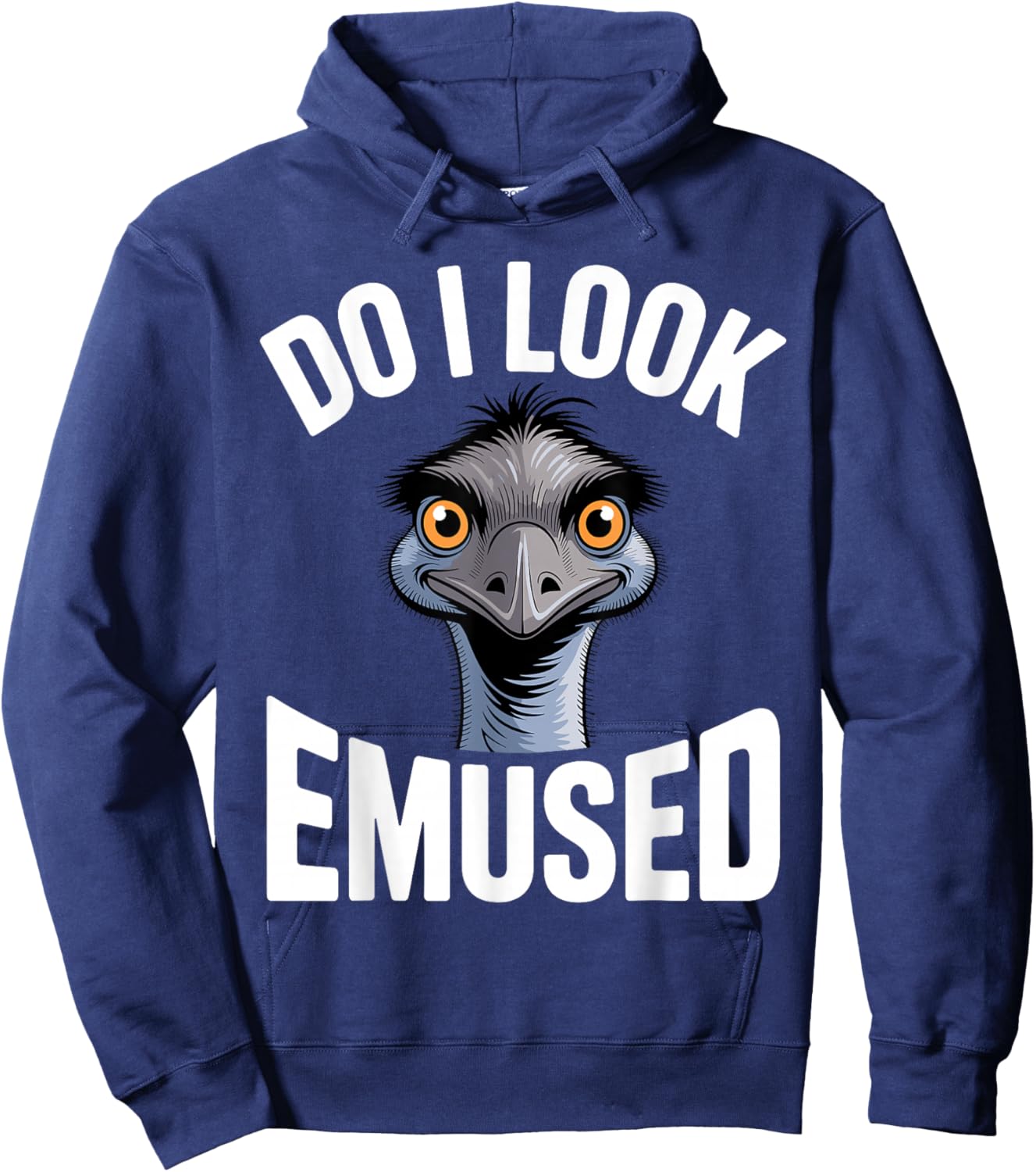 Best Emu Costume Women Kids Emu Bird Emu Lover Hoodie - Hoodie | Navy