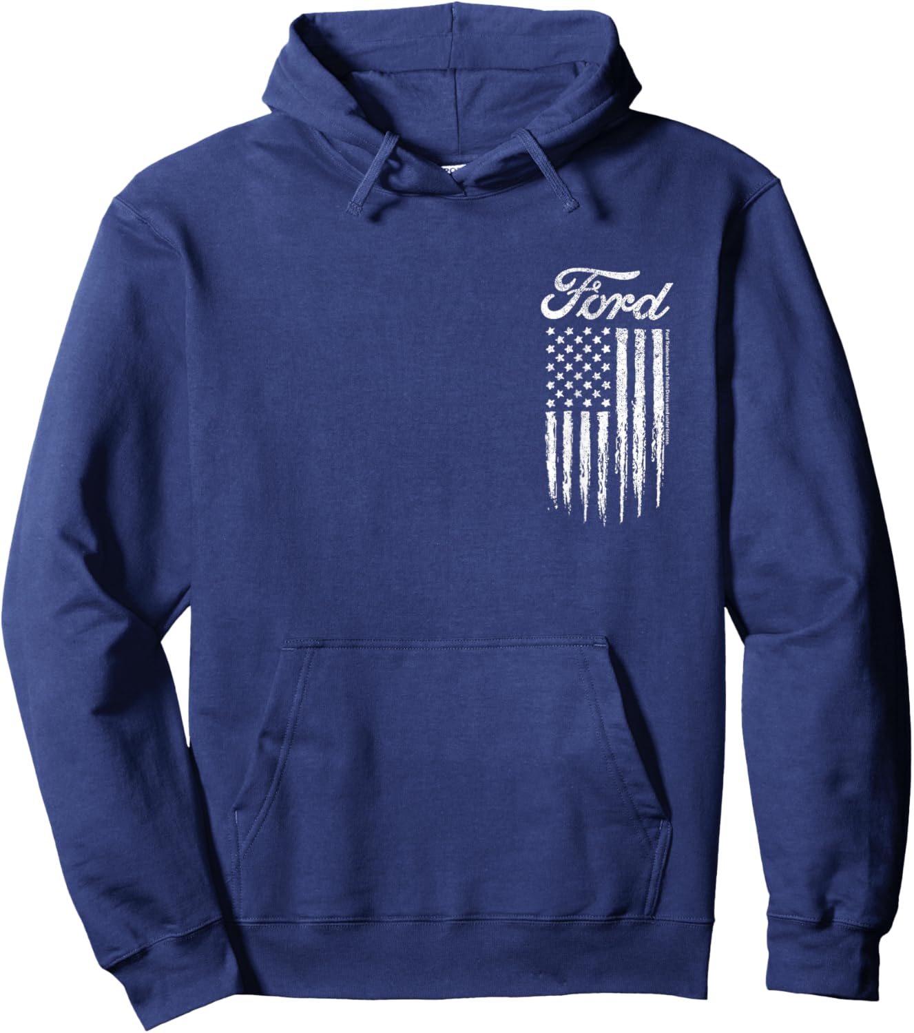 Ford -Americana Logo Hoodie - Hoodie | Navy