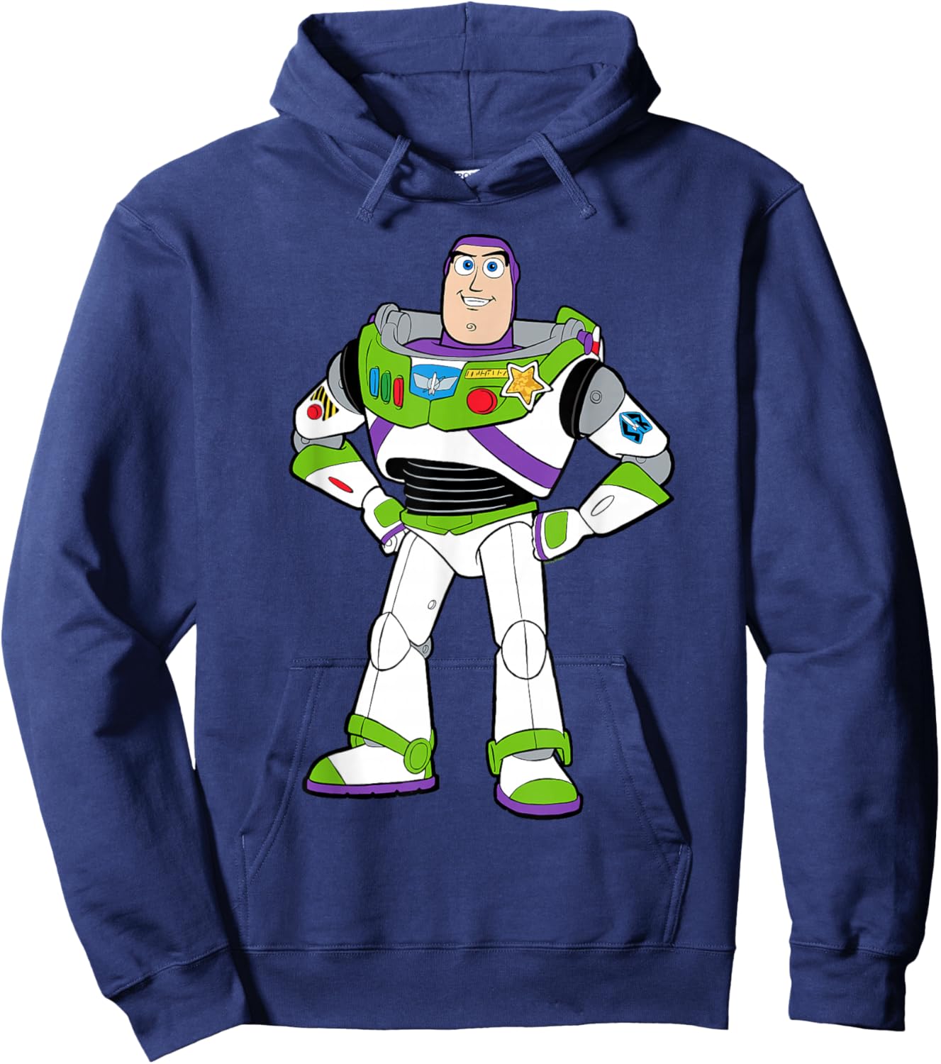 Disney and Pixar's Toy Story 5 Buzz Lightyear Big Pose Hoodie - Hoodie | Navy