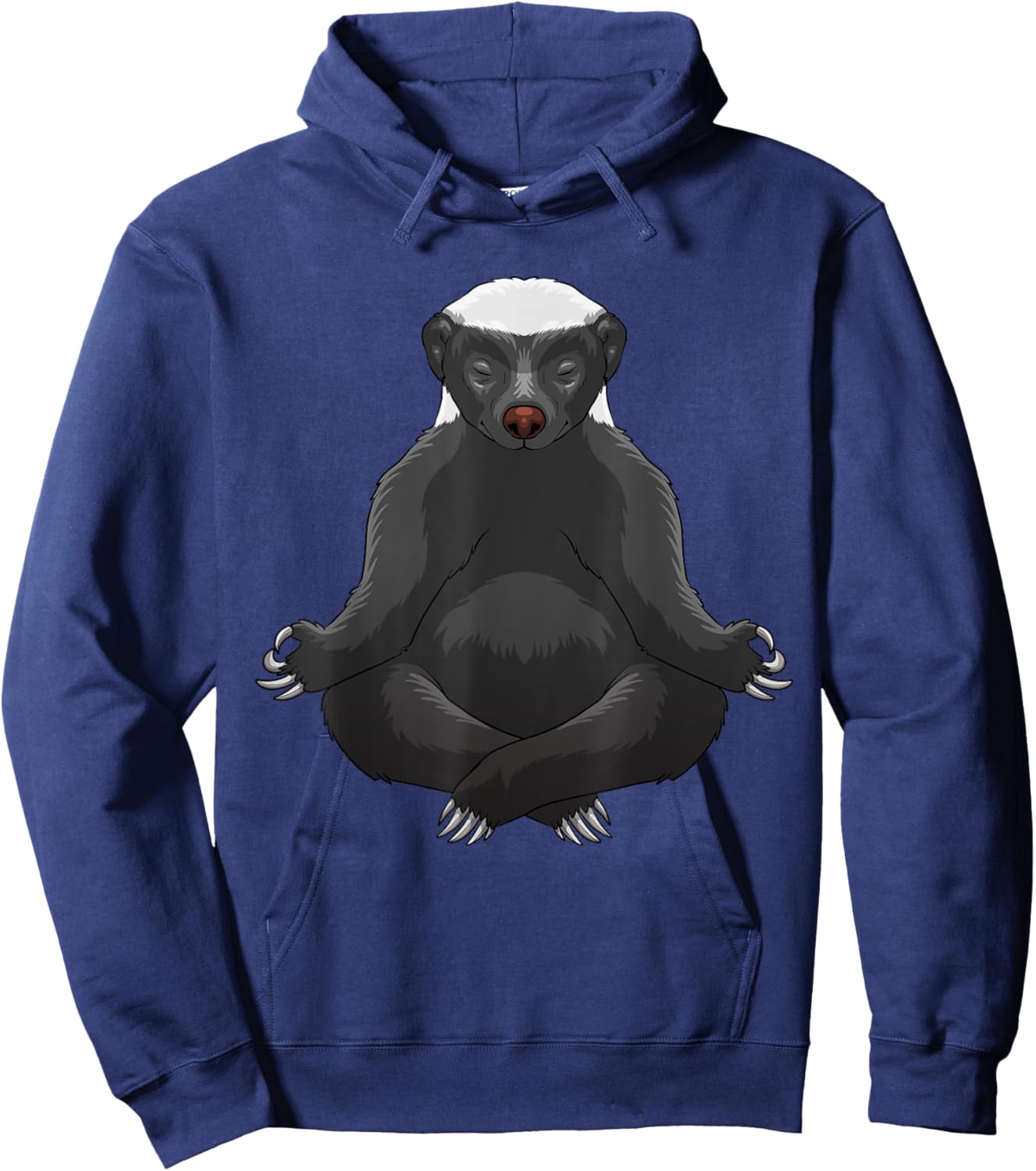 Funny Honey Badger Design Women Honey Badger Lover Hoodie - Hoodie | Navy