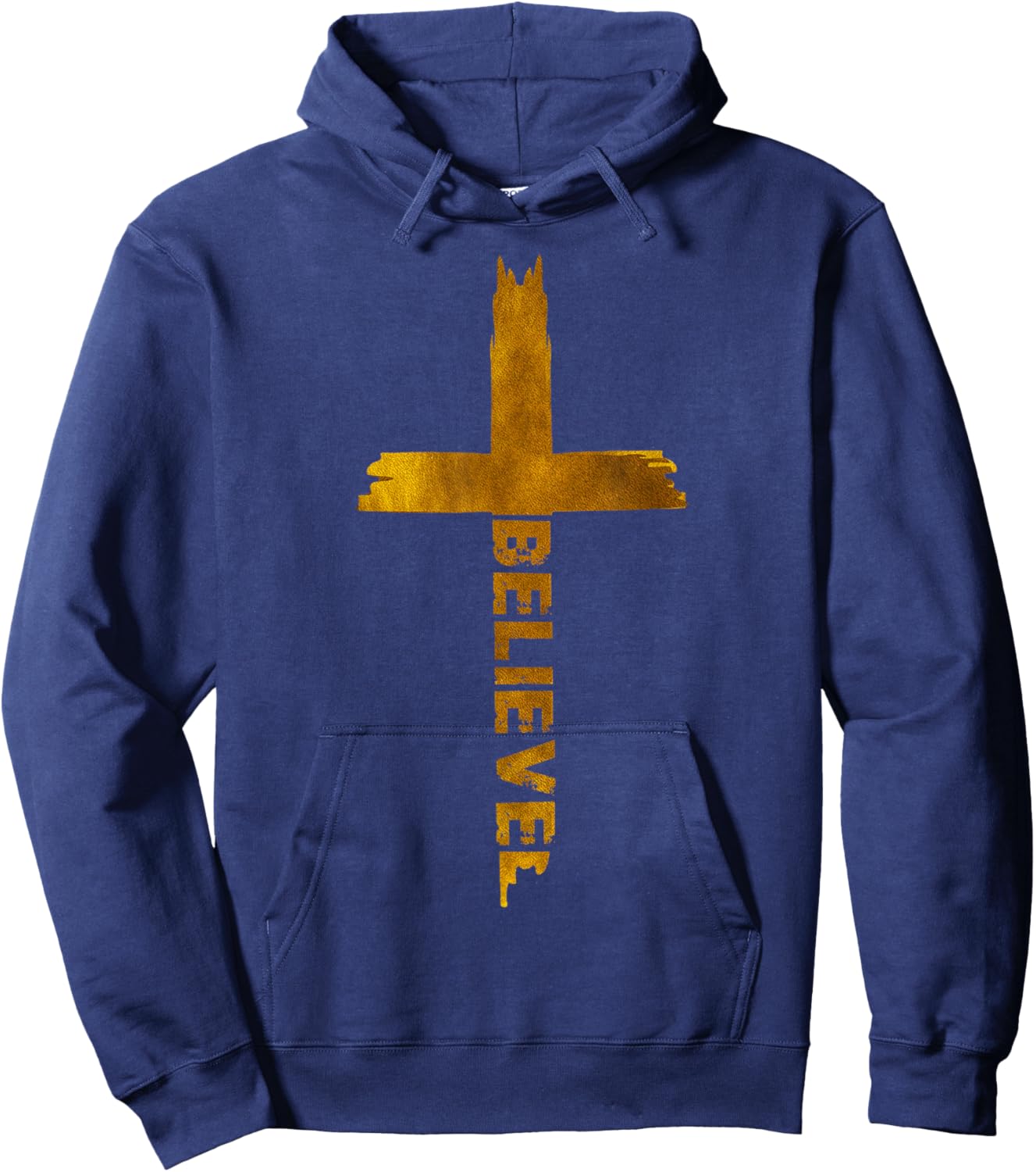Jesus Christian Religious Believer Katholics Worshiper Hoodie - Hoodie | Navy