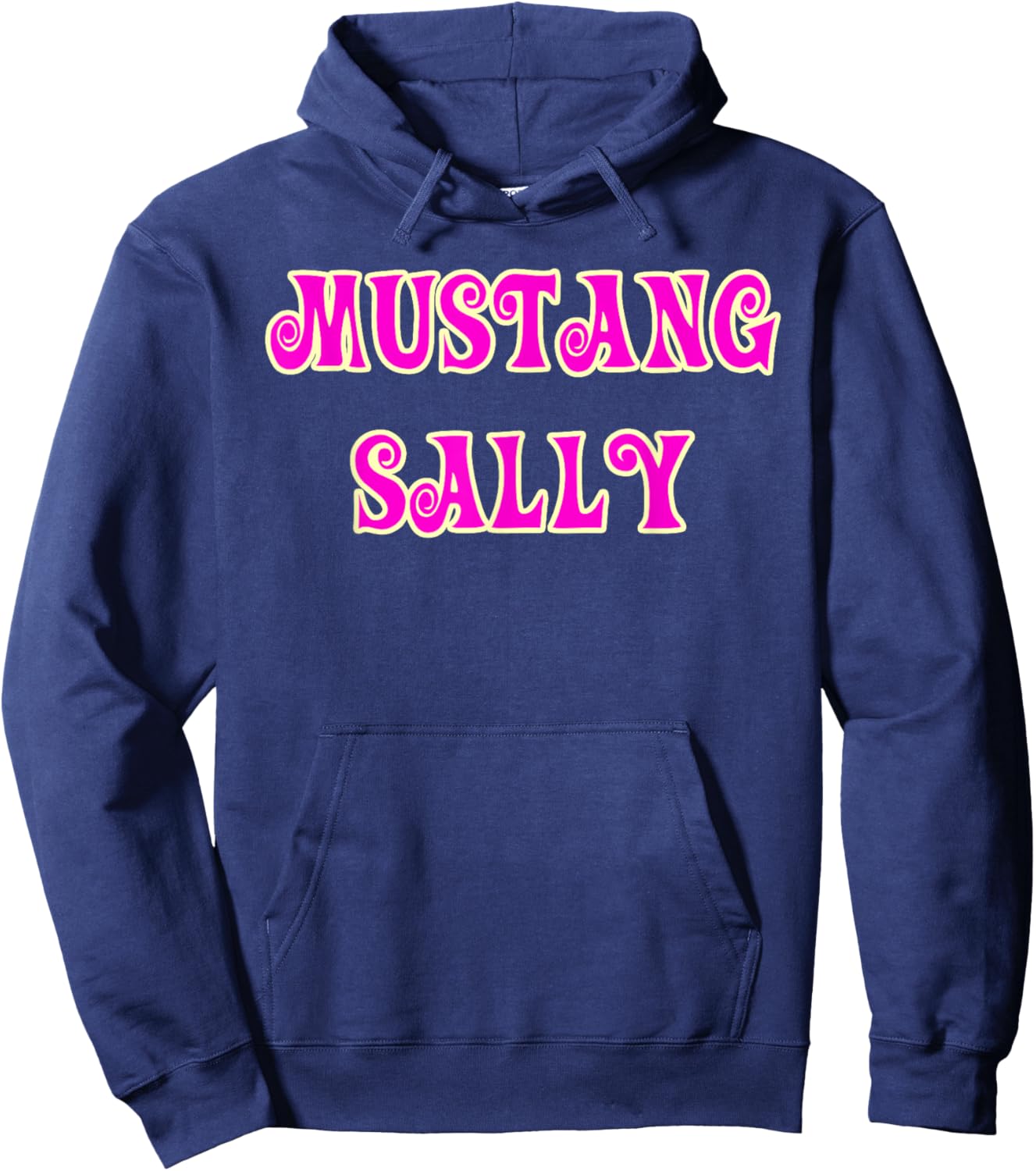 Mustang Sally Two Tone Hoodie - Hoodie | Navy