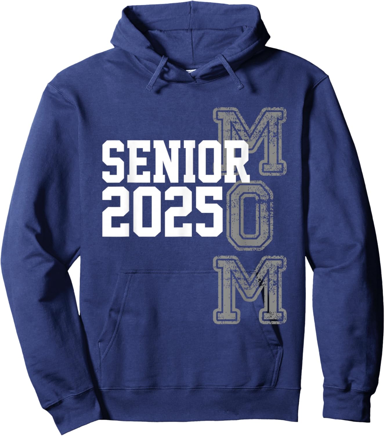 Mom Senior 2025 Proud Mom Of A Class Of 2025 Graduate Hoodie - Hoodie | Navy