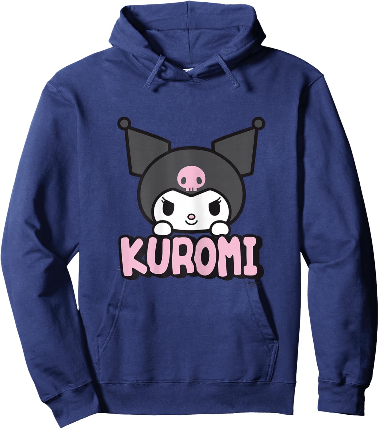 Hello Kitty - Kuromi Character Hoodie - Hoodie | Navy
