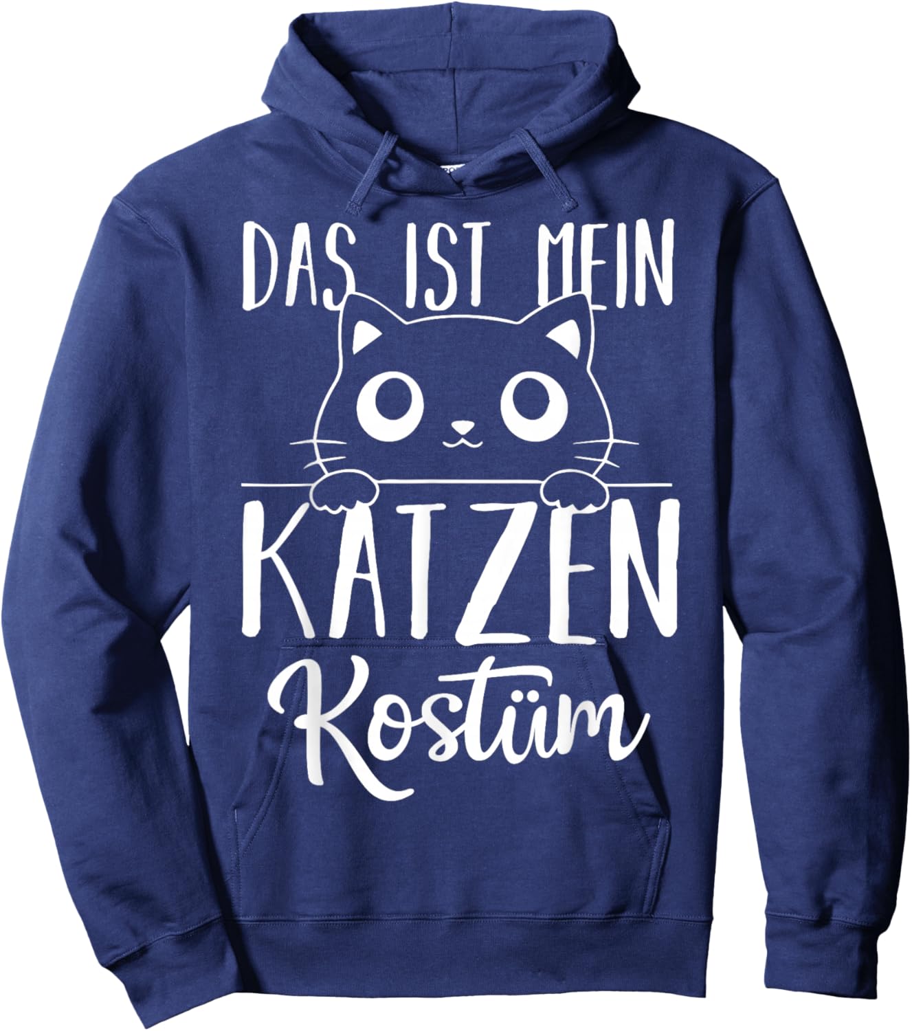 Das Ist Mein Katzen Costume Carnival Fancy Dress Theme Party Hoodie - Hoodie | Navy