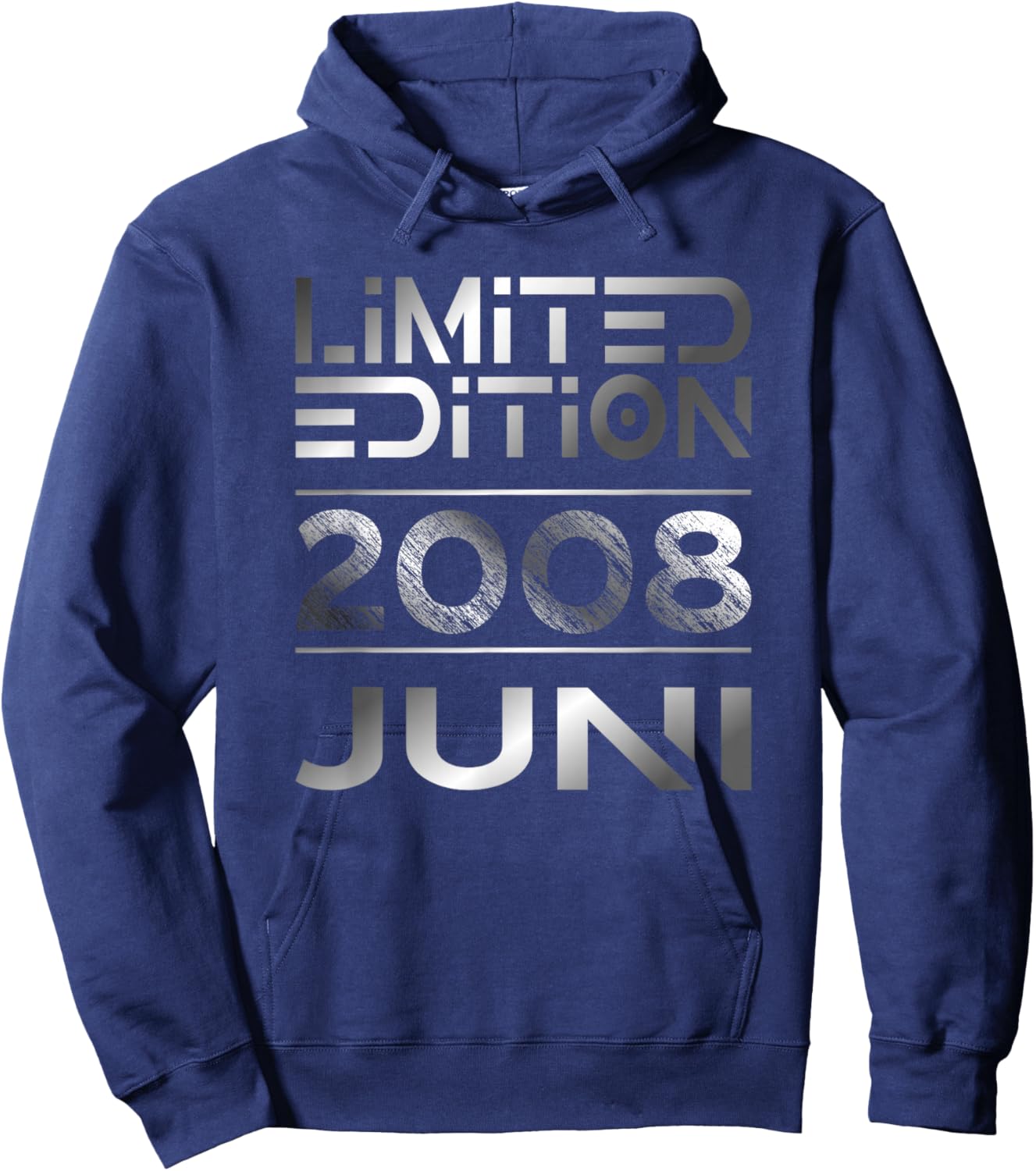 Limited Edition Juni 2008 Junge Mädchen 18. Geburtstag Hoodie - Hoodie | Navy