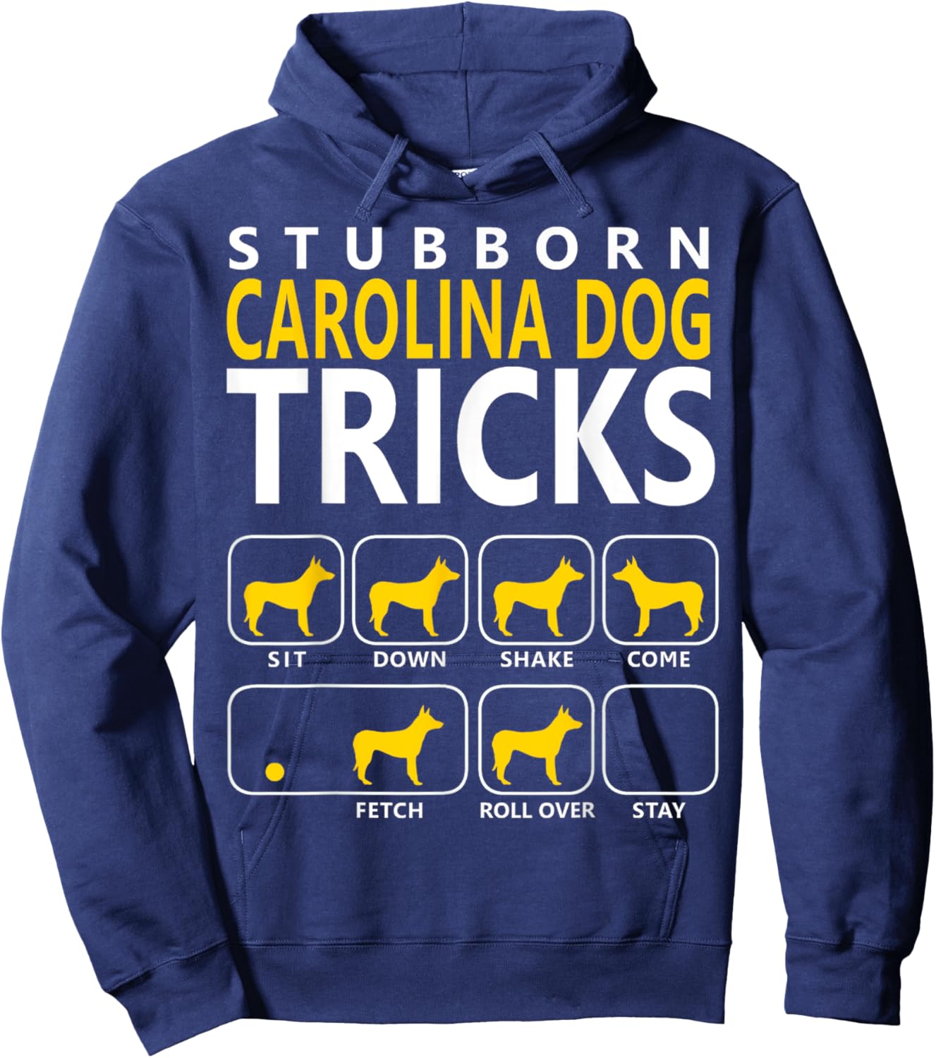 Carolina Dog | Carolina Dog | Women Hoodie - Hoodie | Navy