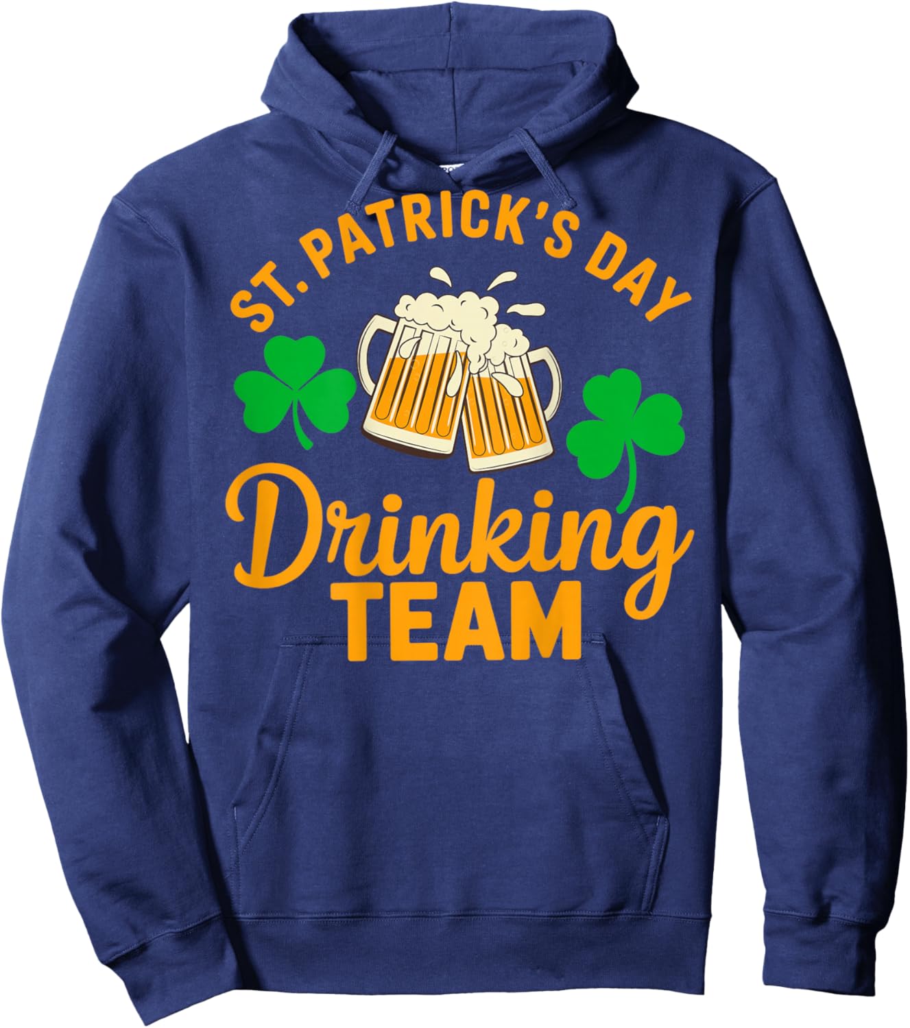 St Patricks Day Drinking Group Irish Party Outfit Women's Men's Hoodie - Hoodie | Navy