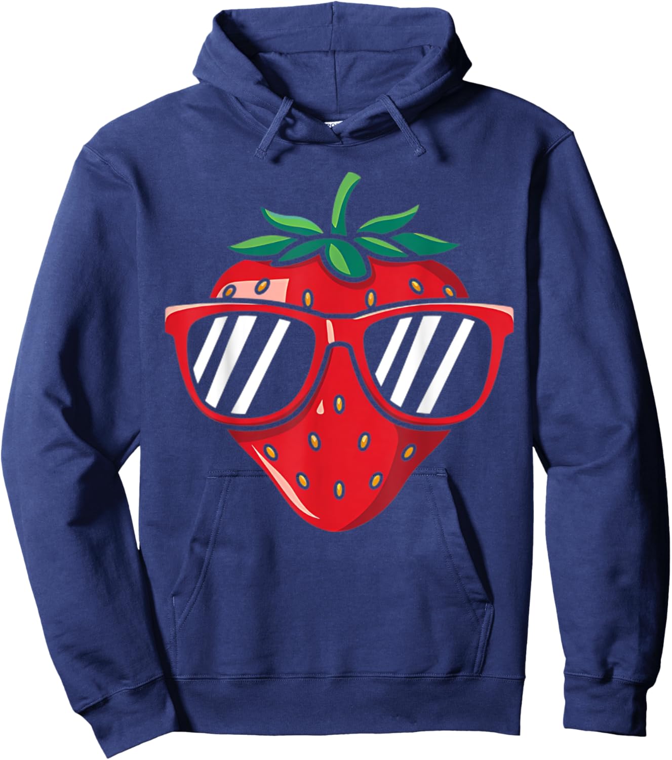 Pretty Strawberry Costume For Fruits Strawberry Lovers Hoodie - Hoodie | Navy