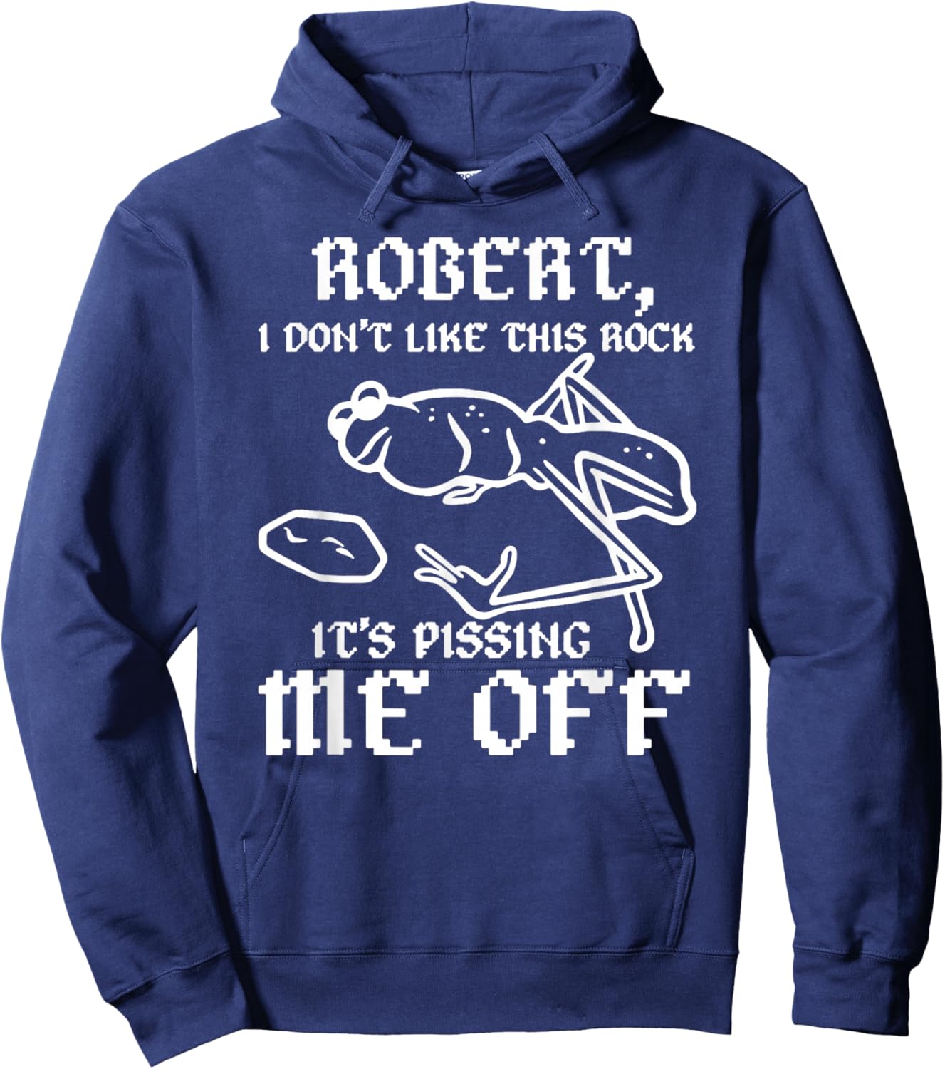 Marcus The Worm Robert It's Pissing Me Off, Marcus The Worm Hoodie - Hoodie | Navy