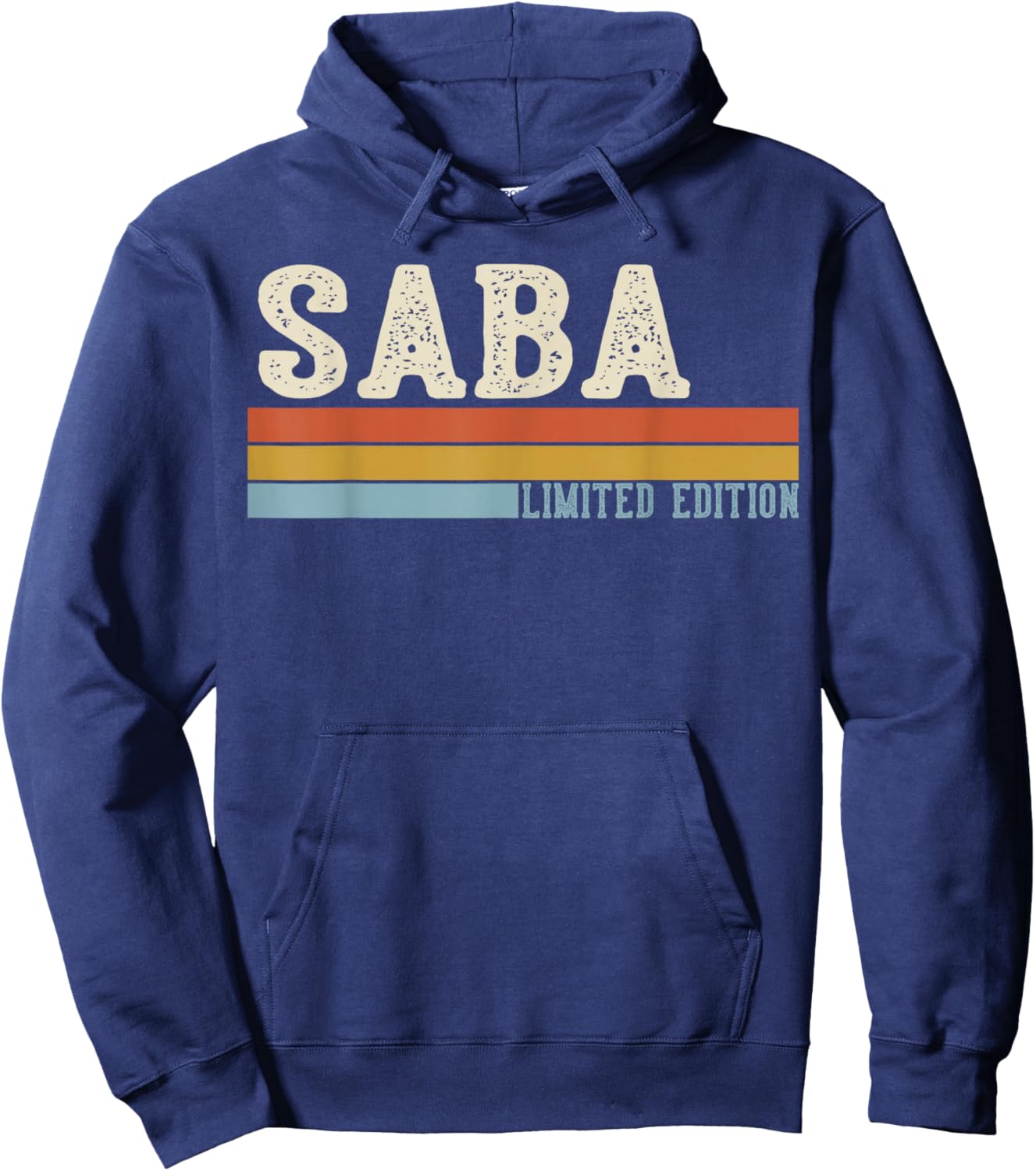 SABA Vintage Grandpa Fathers Day Retro Hoodie - Hoodie | Navy