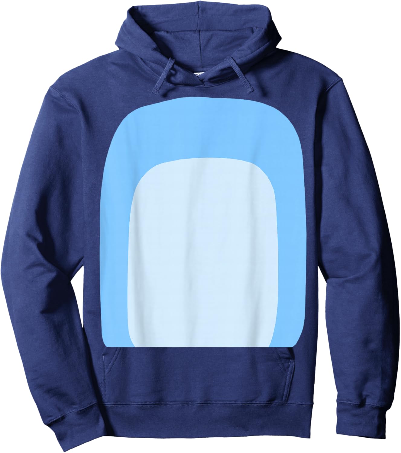 Blue Heeler Cattle Dog Cartoon Puppy Funny Holiday Costume Hoodie - Hoodie | Navy