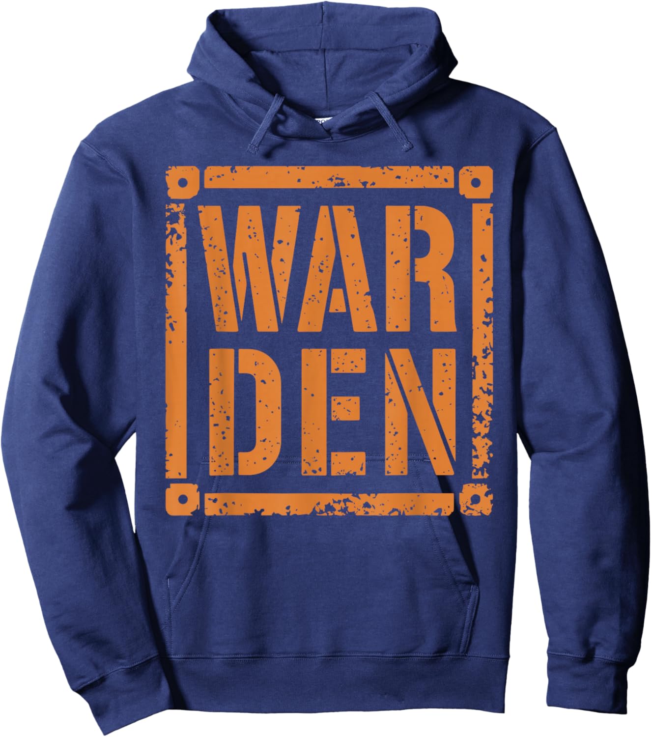 Warden Halloween Costume Unique Ideas for a Memorable Look Hoodie - Hoodie | Navy