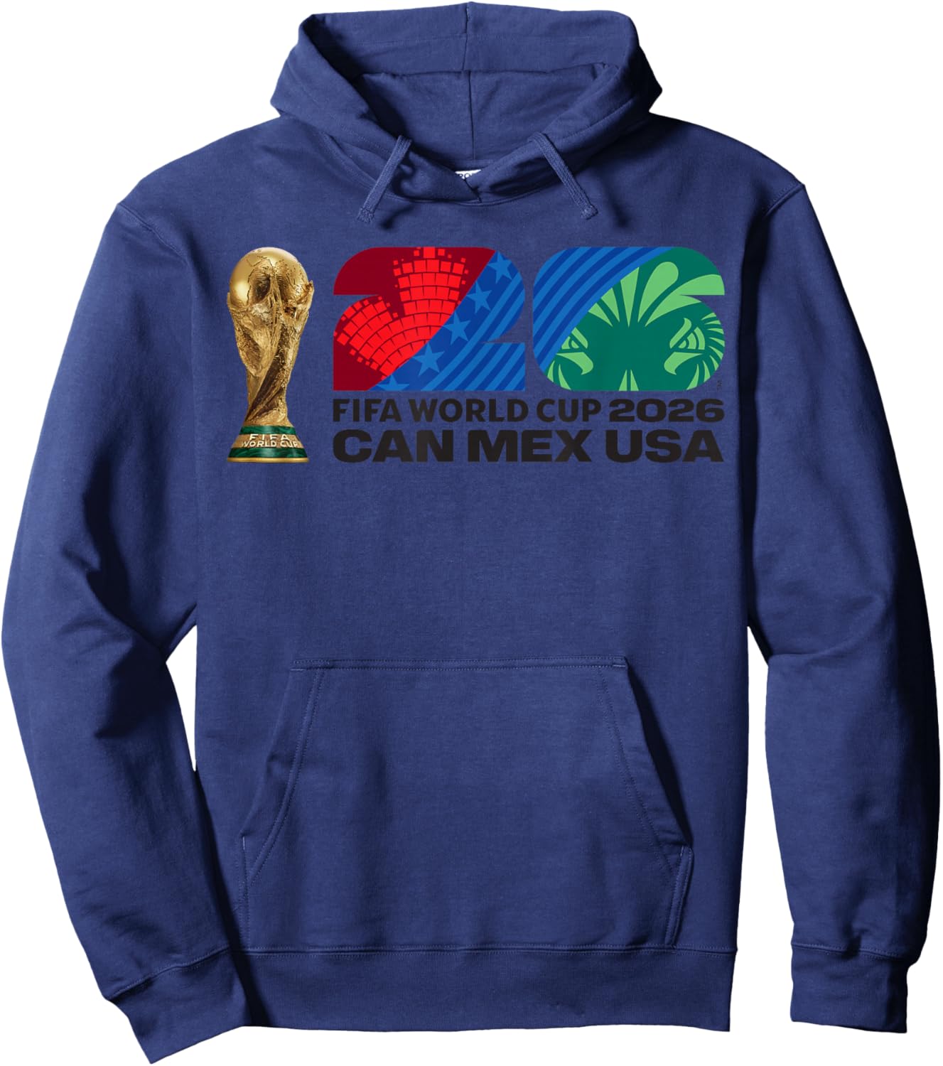 FIFA World CUP26 FIFA Host Country Trophäe Farbe Hoodie - Hoodie | Navy
